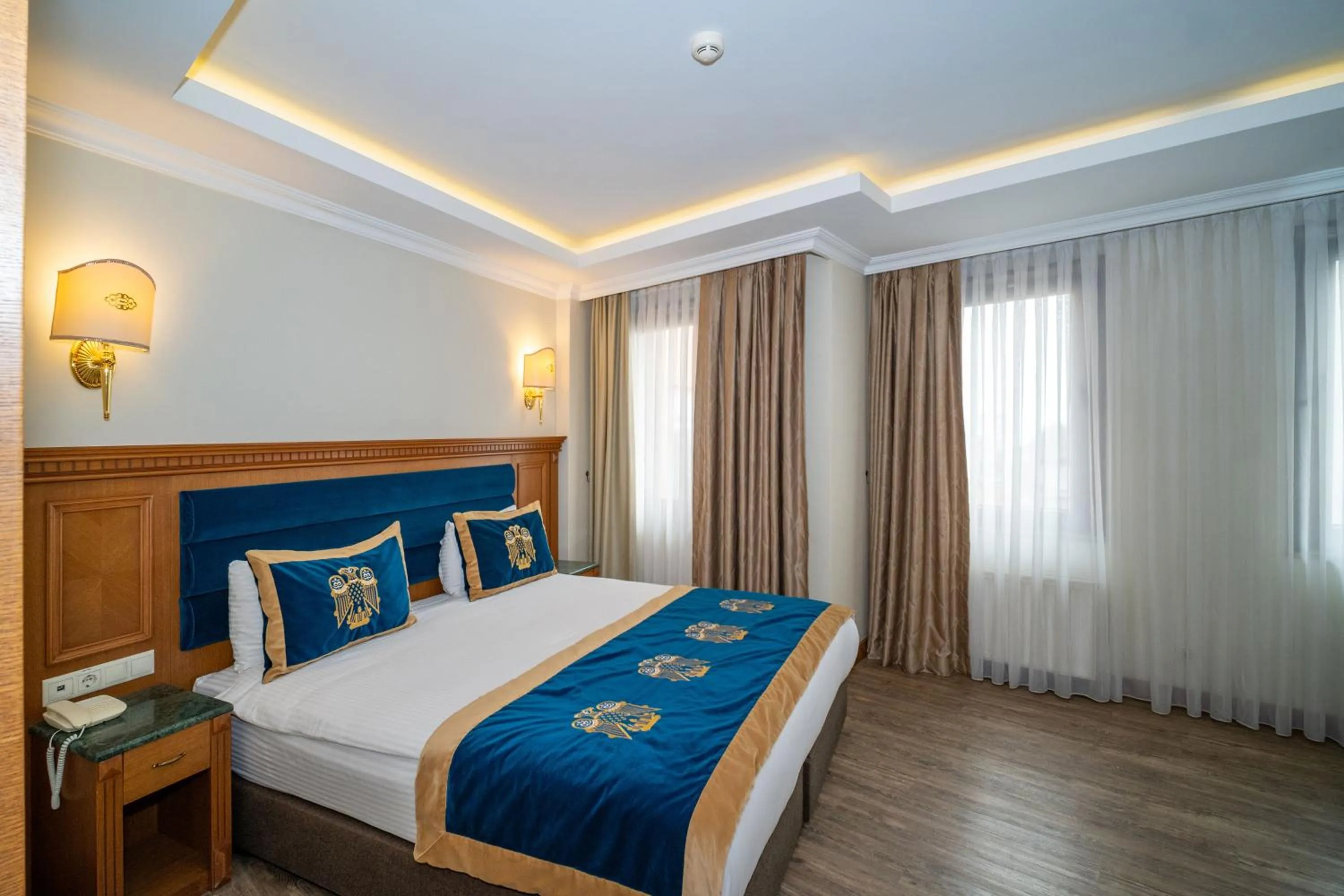Photo of the whole room, Bed in The Byzantium Suites Hotel & Spa