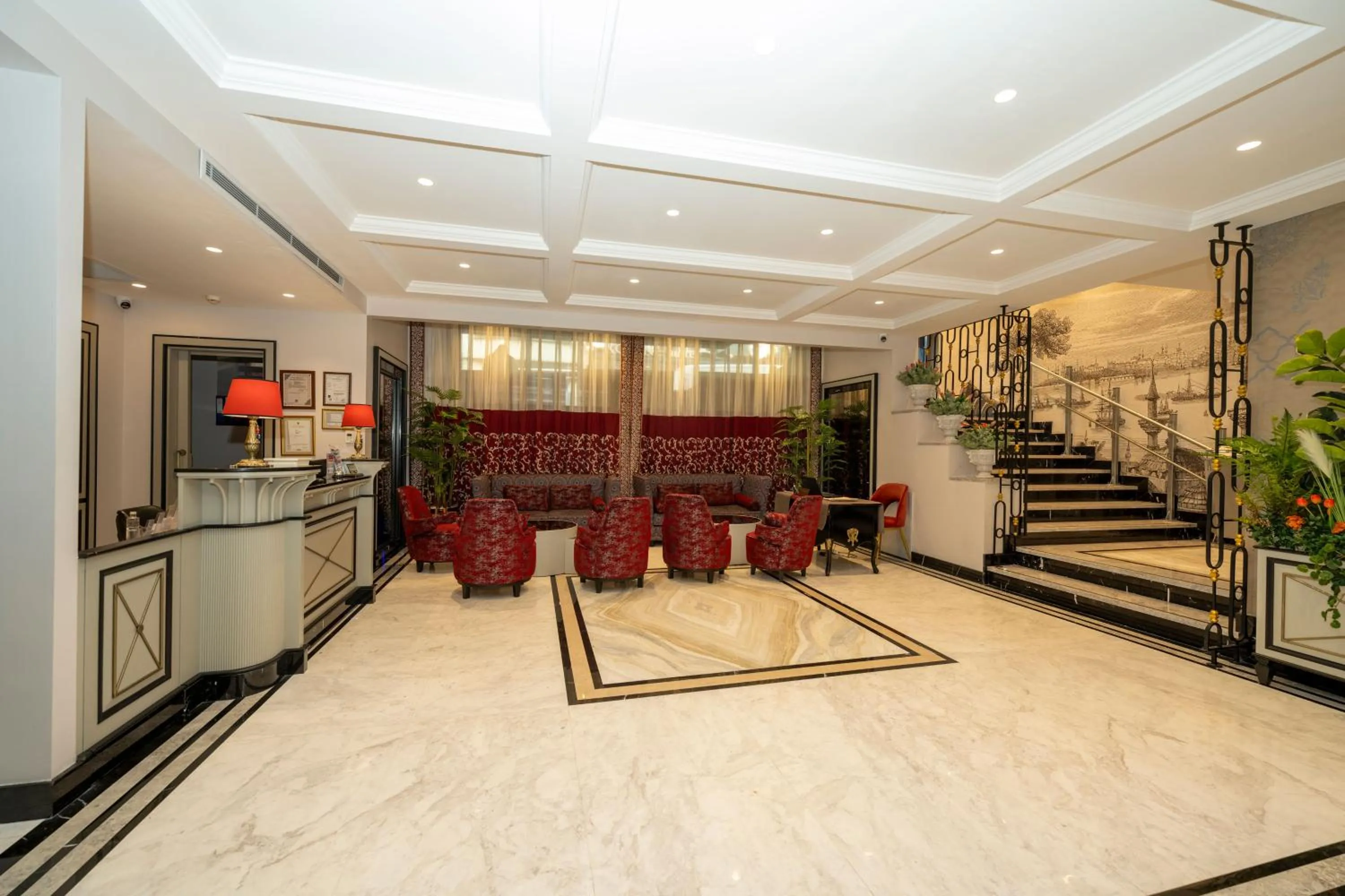 Seating area in The Byzantium Suites Hotel & Spa