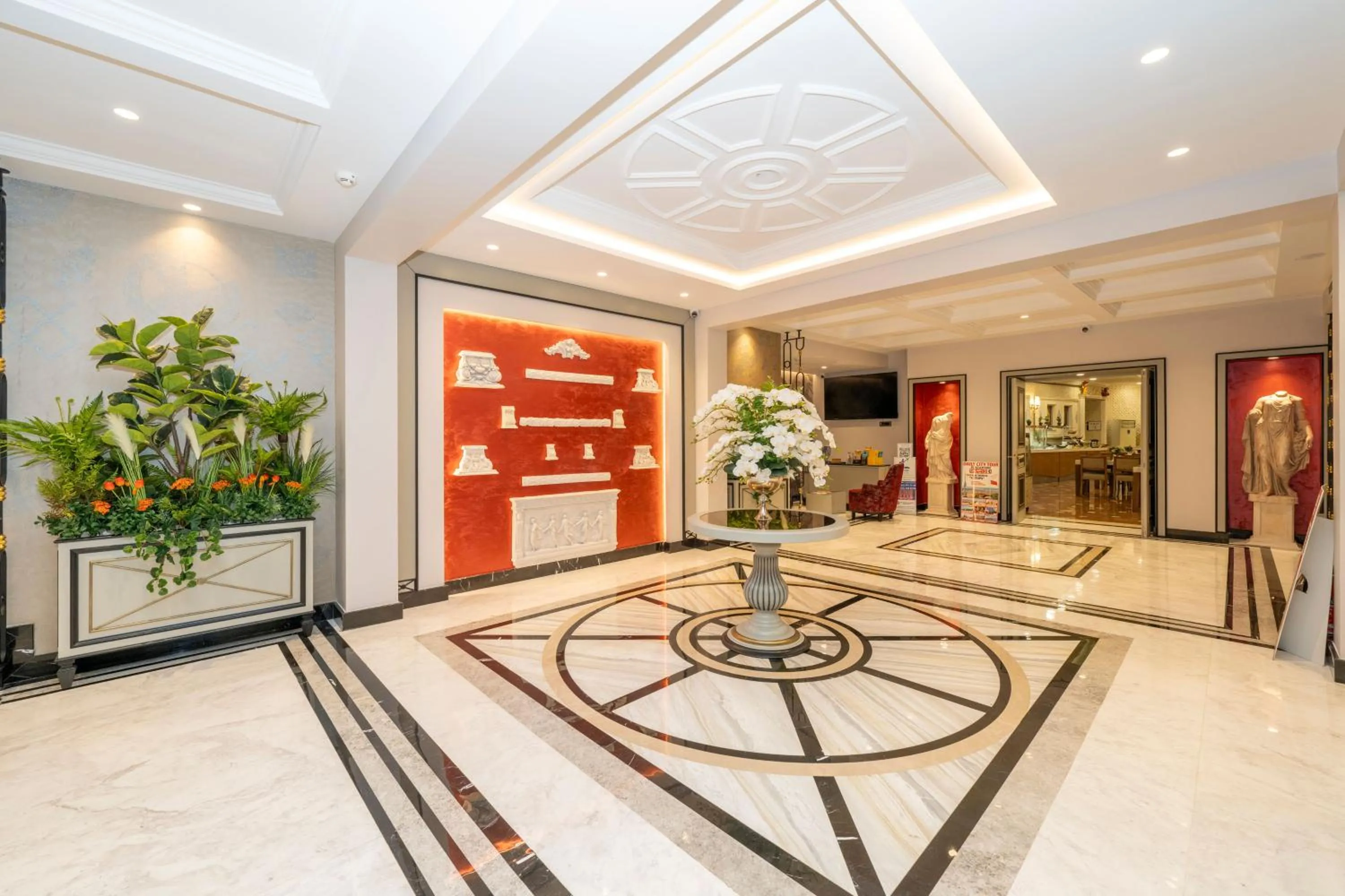 Lobby or reception in The Byzantium Suites Hotel & Spa