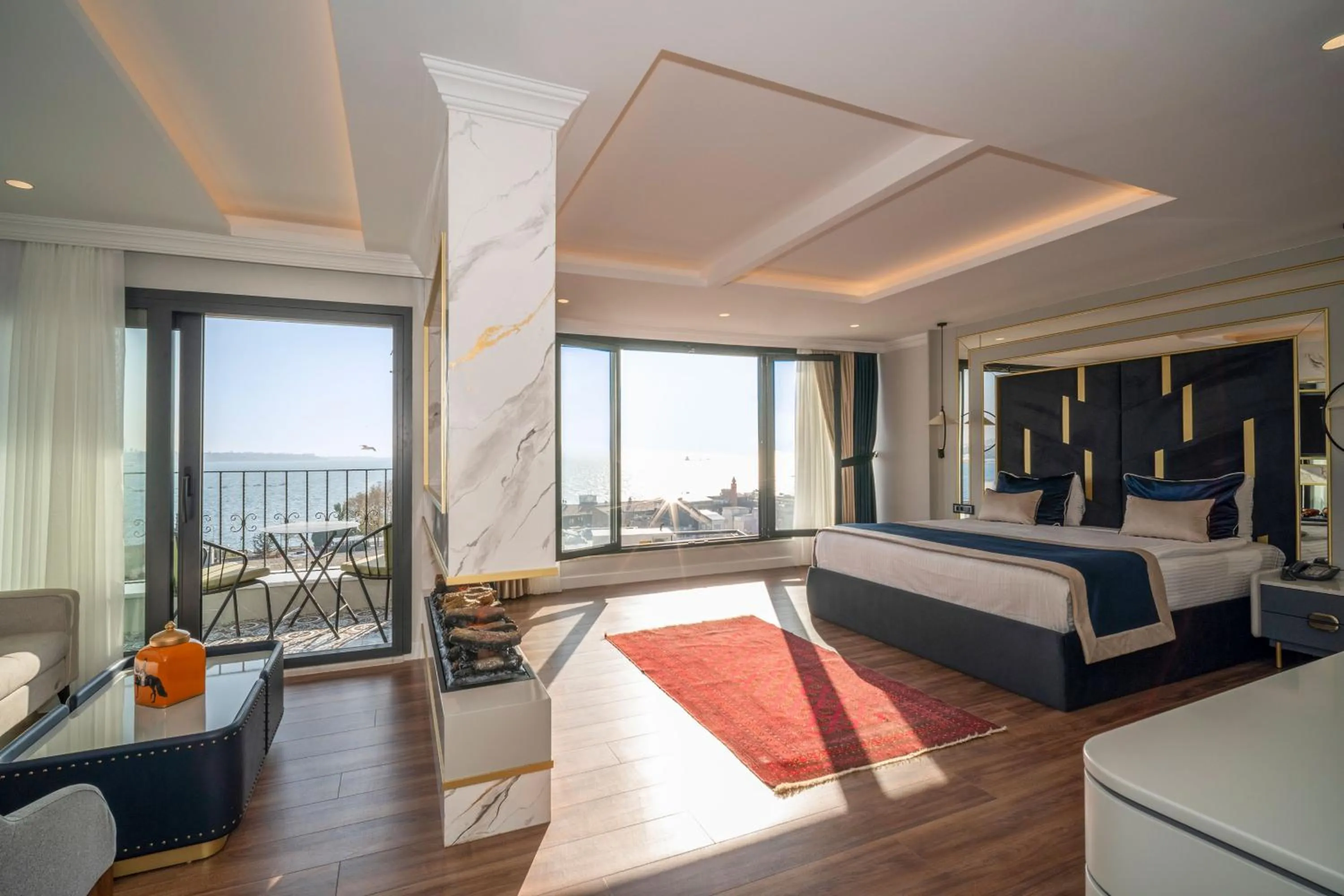 Photo of the whole room, Bed in The Byzantium Suites Hotel & Spa