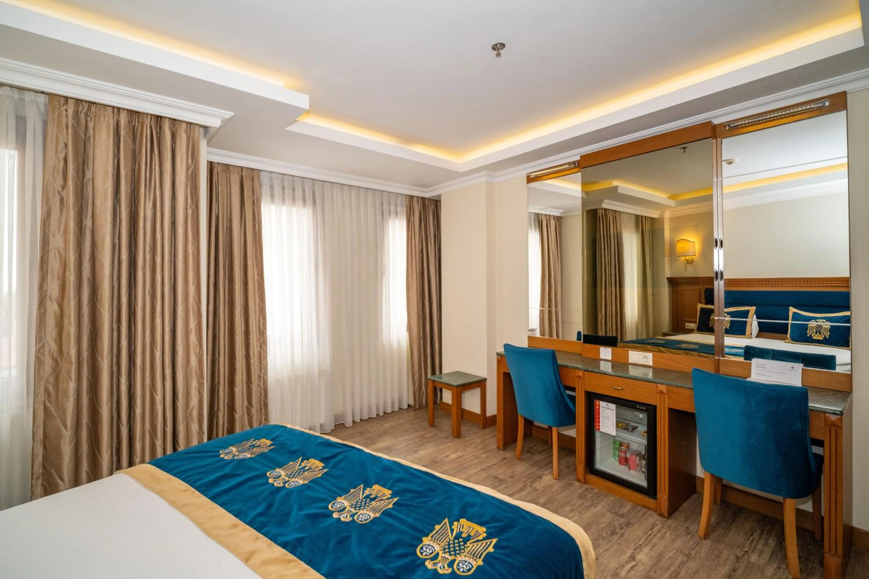 Photo of the whole room, Bed in The Byzantium Suites Hotel & Spa