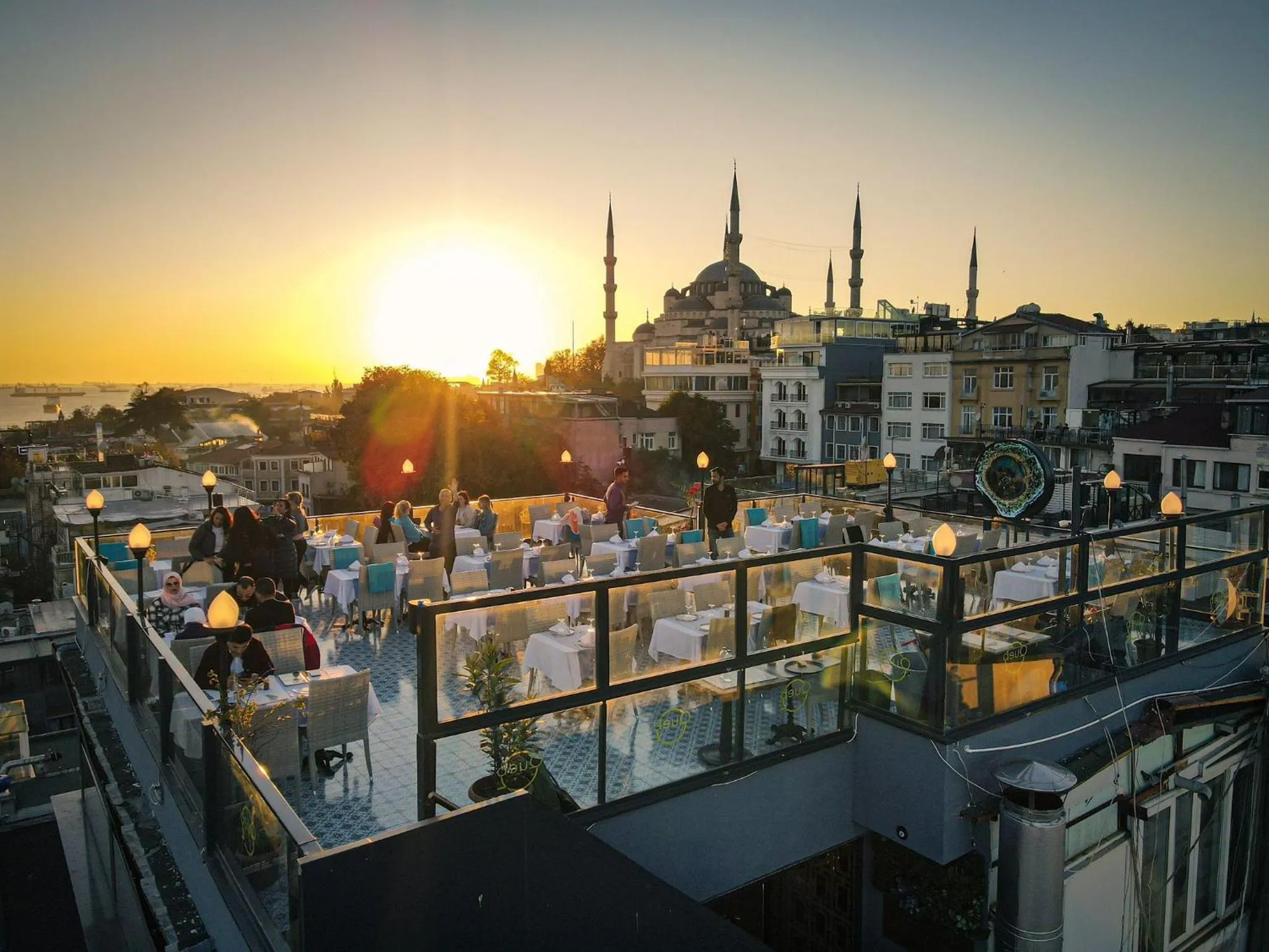 Restaurant/places to eat in The Byzantium Suites Hotel & Spa