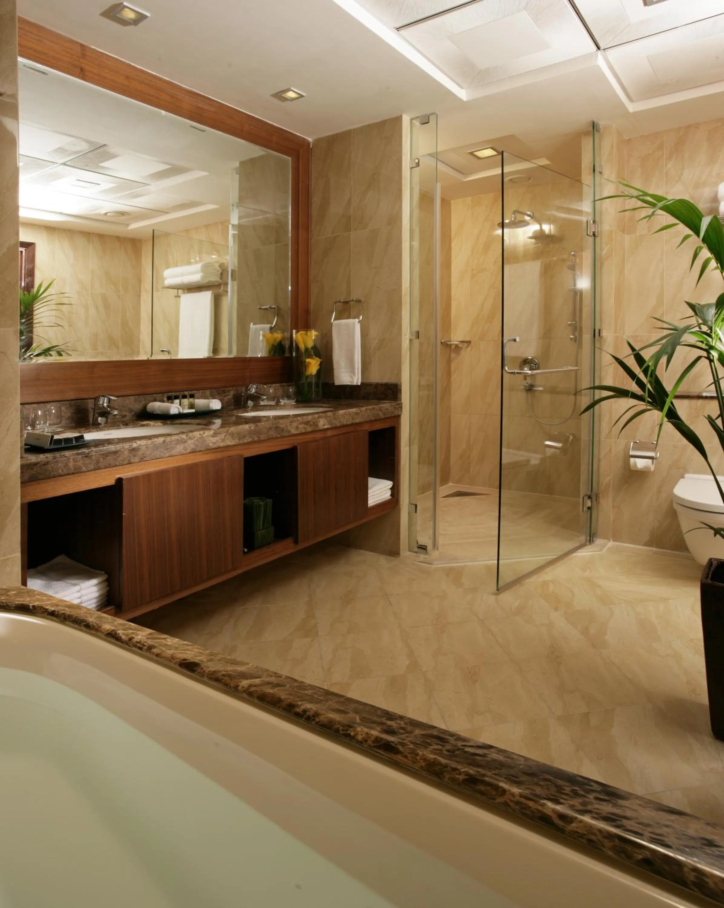 Shower in La Suite Dubai Hotel & Apartments