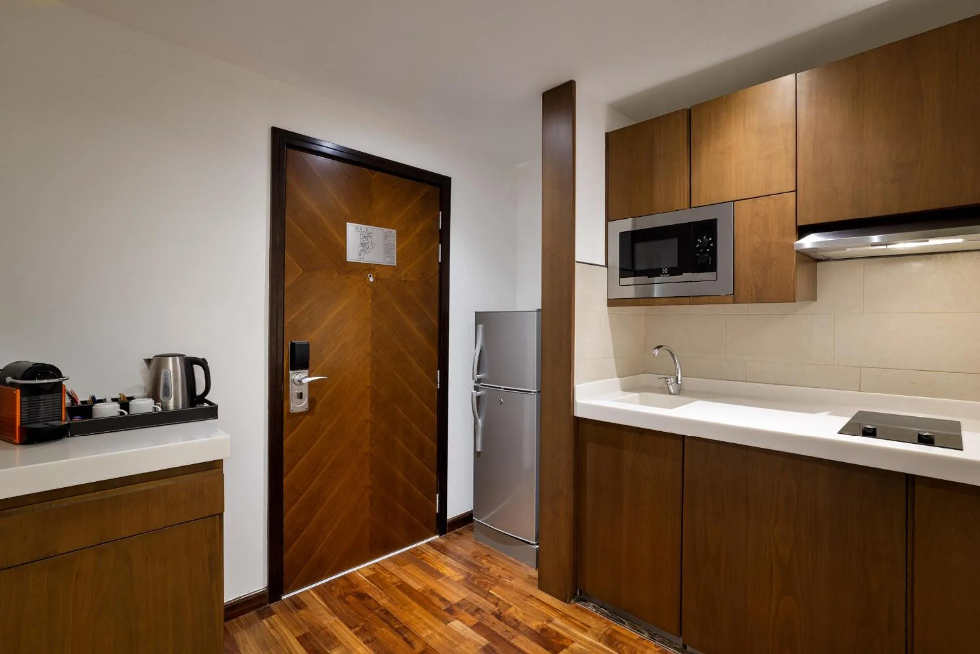 kitchen in La Suite Dubai Hotel & Apartments