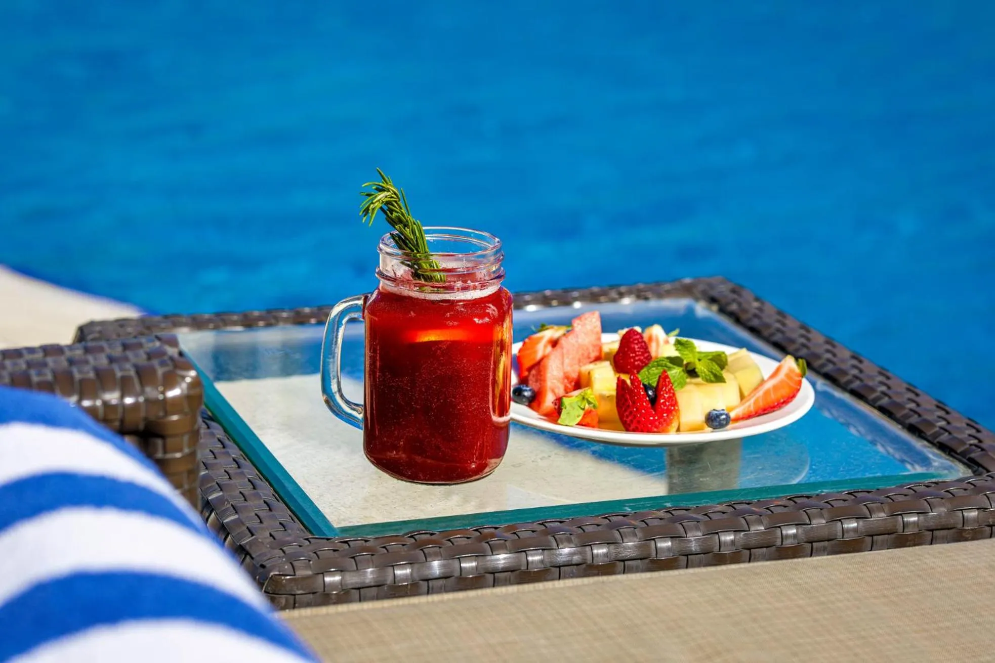 Swimming pool in La Suite Dubai Hotel & Apartments