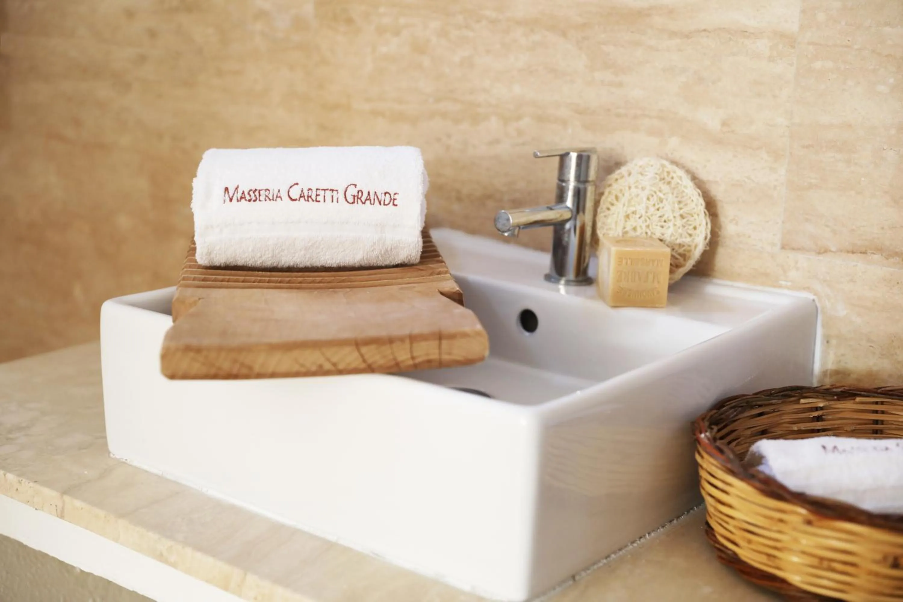 Bathroom in Masseria Caretti Grande