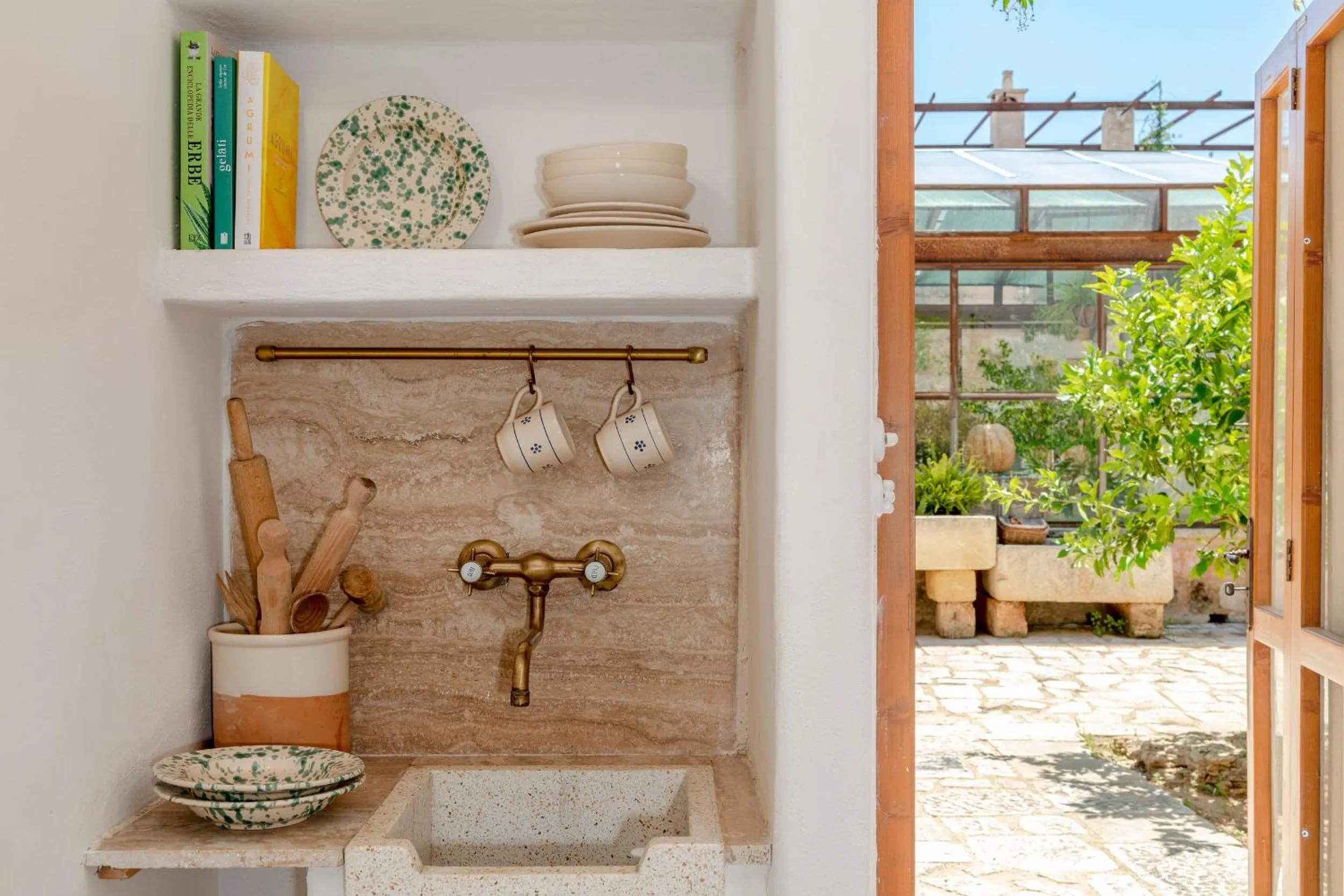 Garden in Masseria Caretti Grande