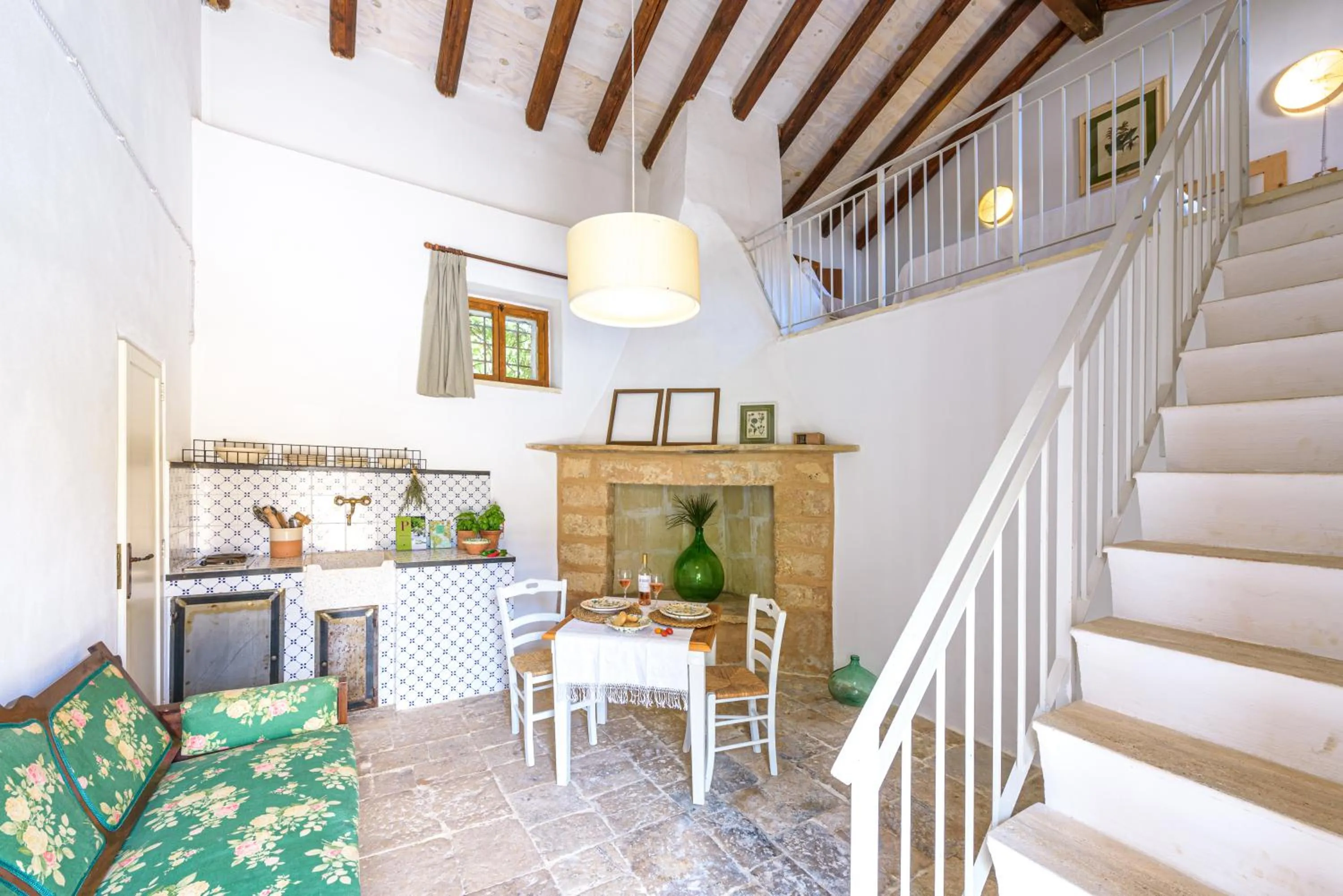 Kitchen or kitchenette in Masseria Caretti Grande