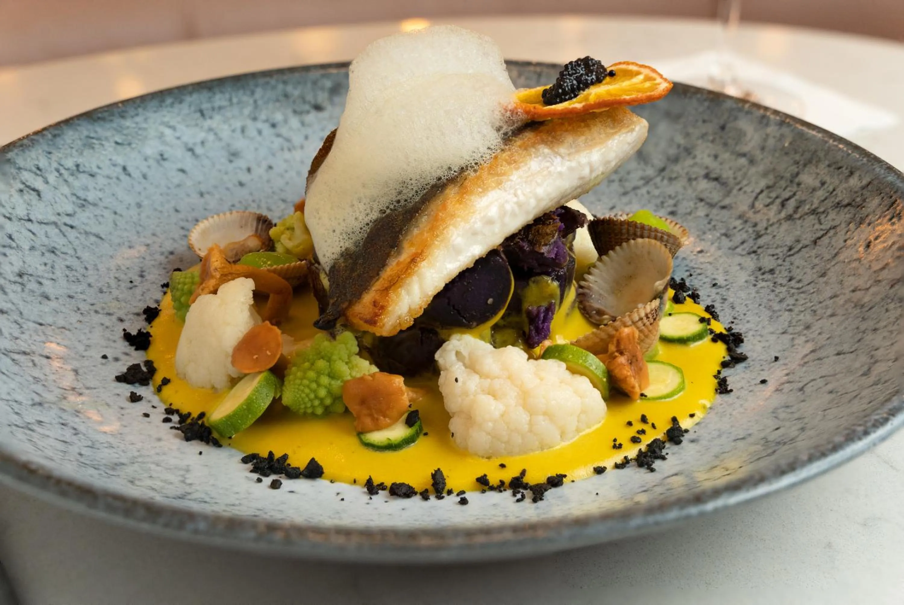 Food close-up in The Morgan Hotel