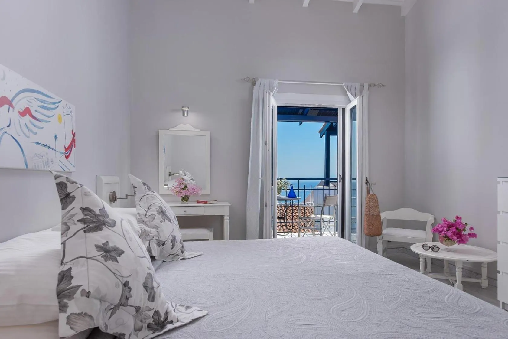 Bedroom, Bed in Adrina Beach Hotel