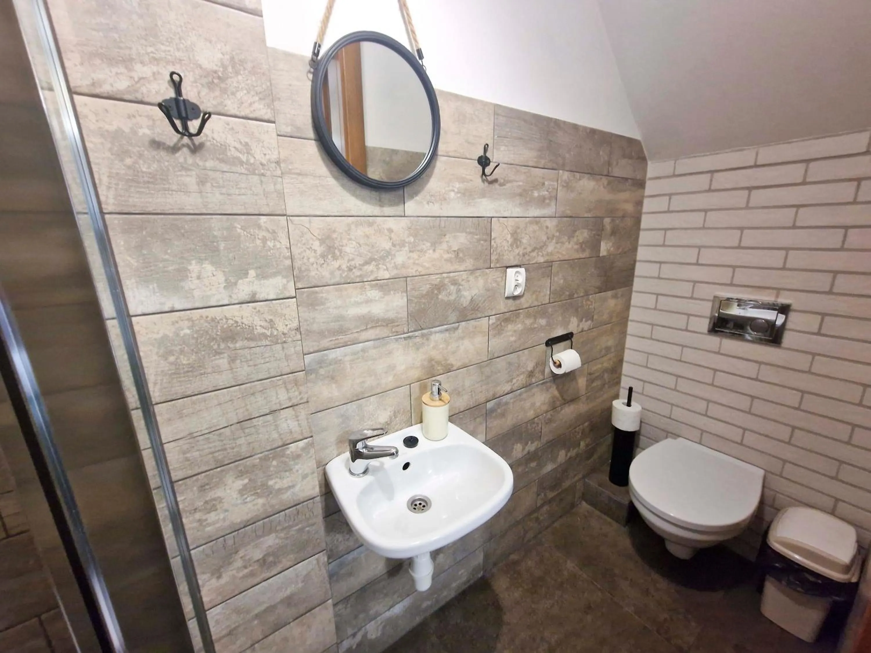 Bathroom in Zielona Przystań