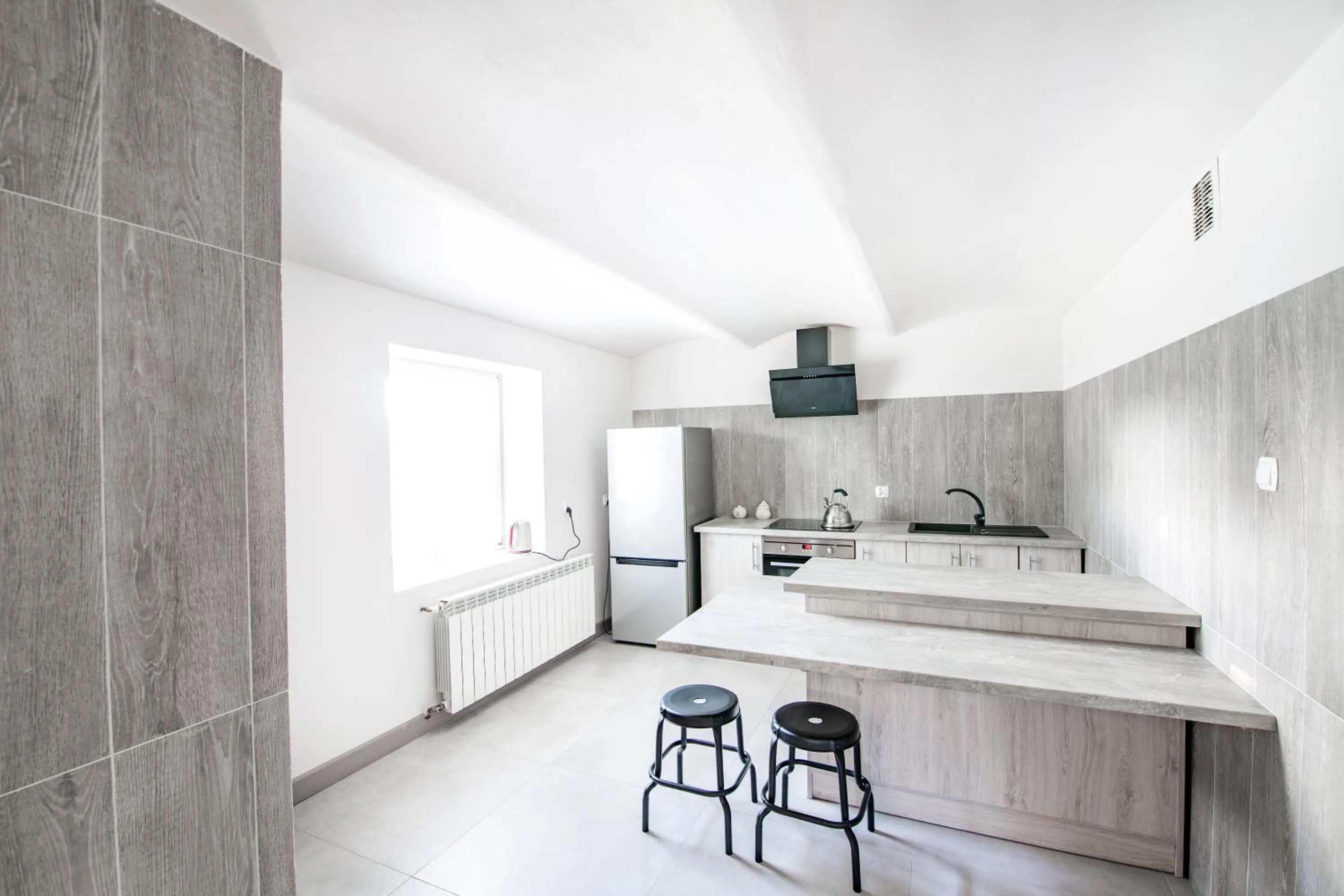 Communal kitchen in Zielona Przystań