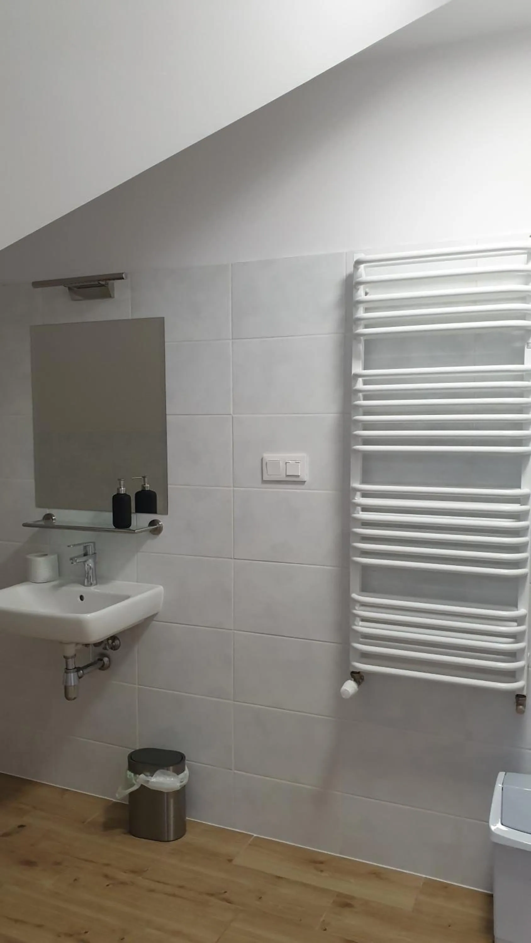 Bathroom in Dwór nad jeziorem w Bieniaszach