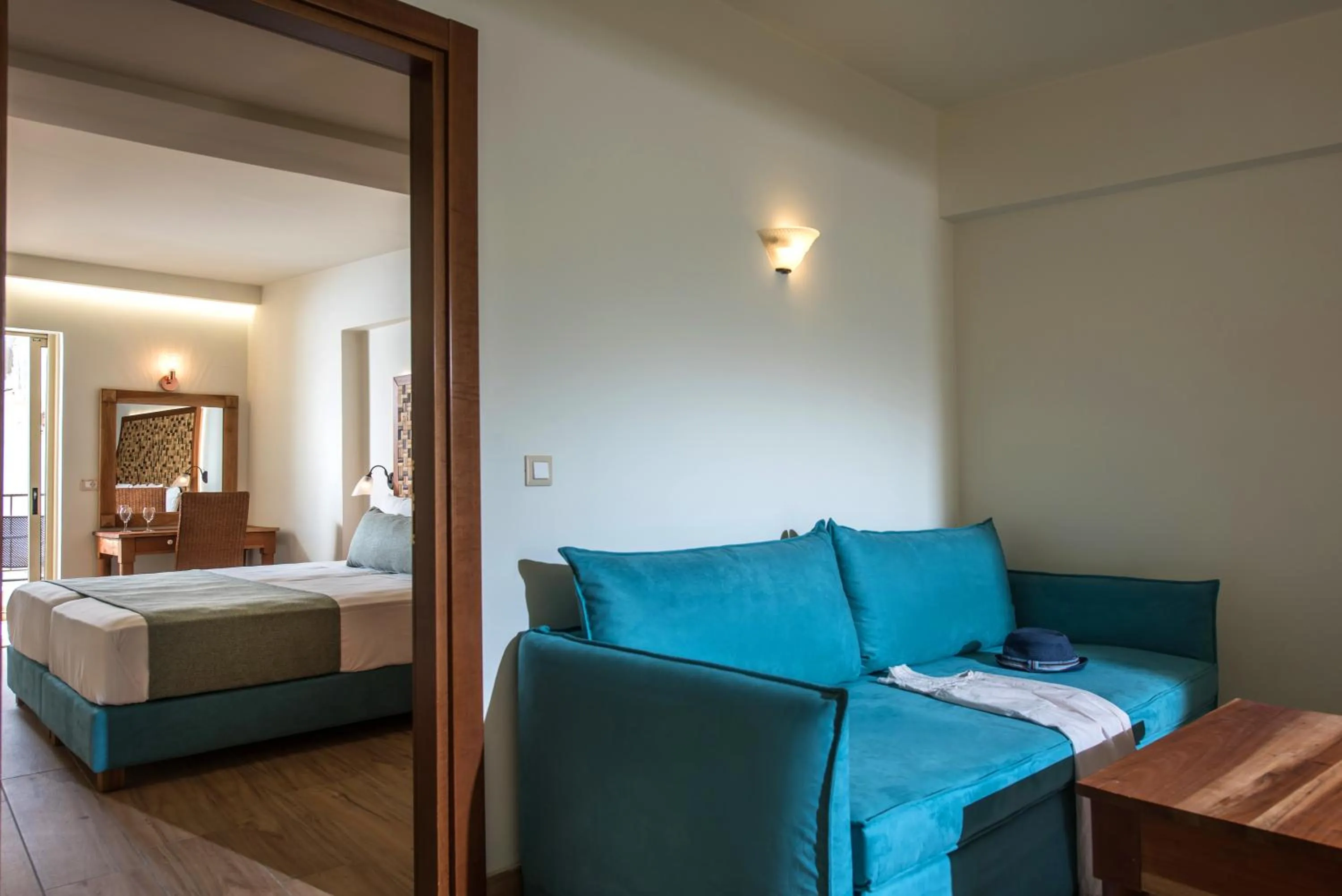 Property building, Bed in Anesis Blue Boutique Hotel