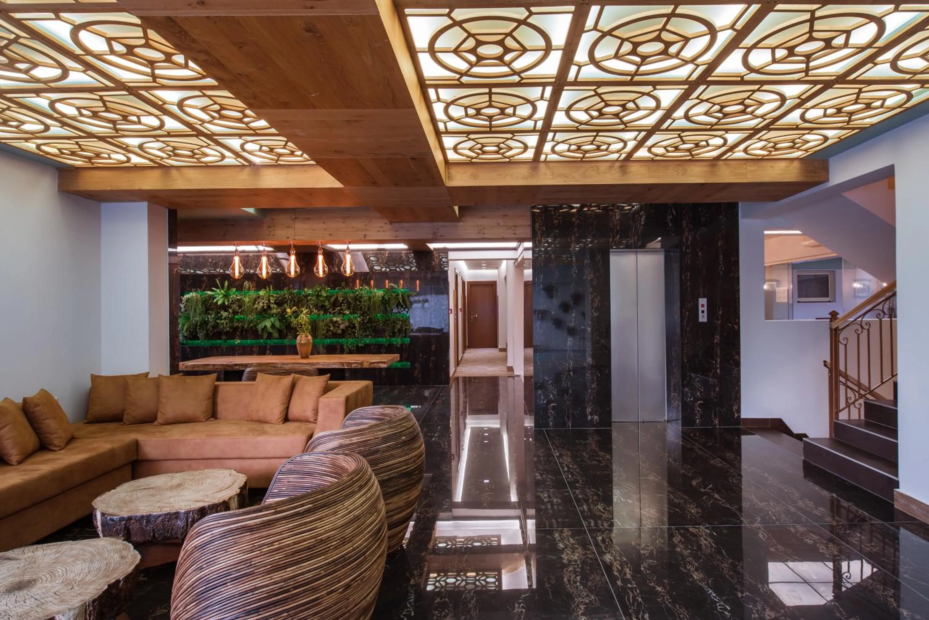 Lobby or reception in Anesis Blue Boutique Hotel