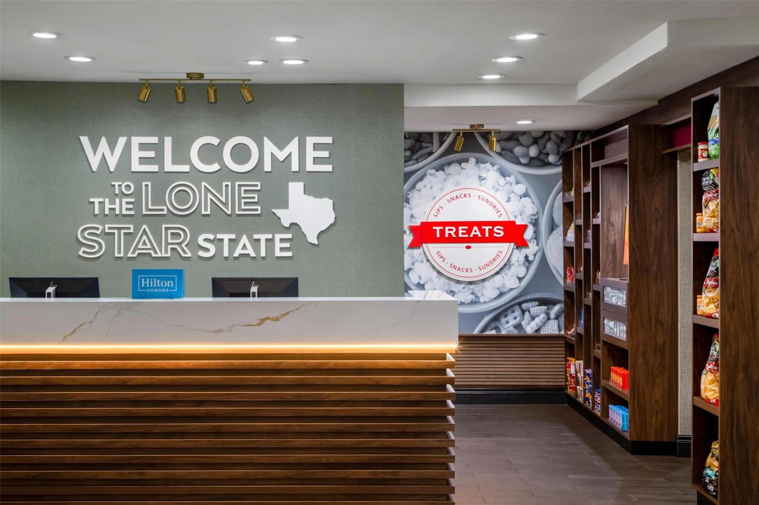 Lobby or reception in Hampton Inn & Suites Dallas-Arlington North-Entertainment District