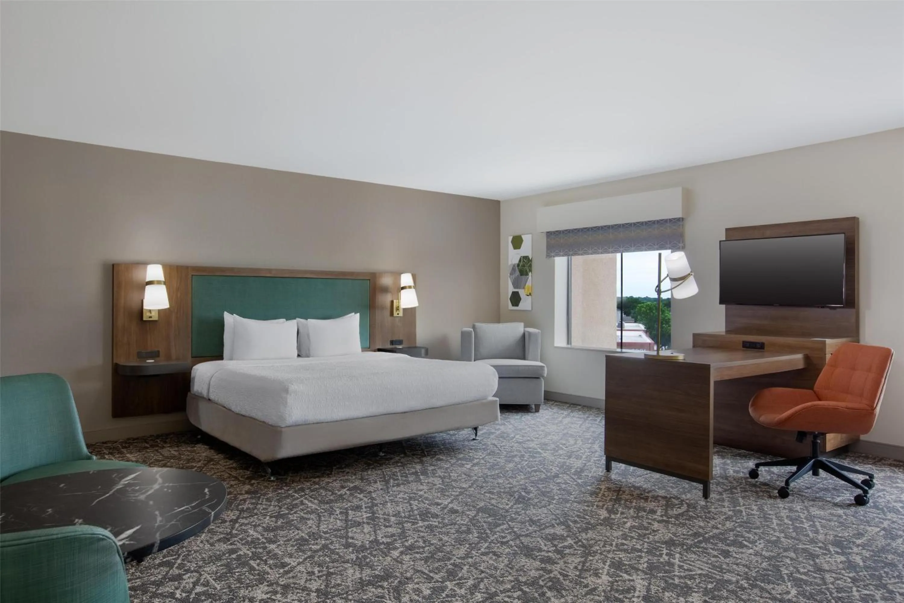 Bedroom, Bed in Hampton Inn & Suites Dallas-Arlington North-Entertainment District