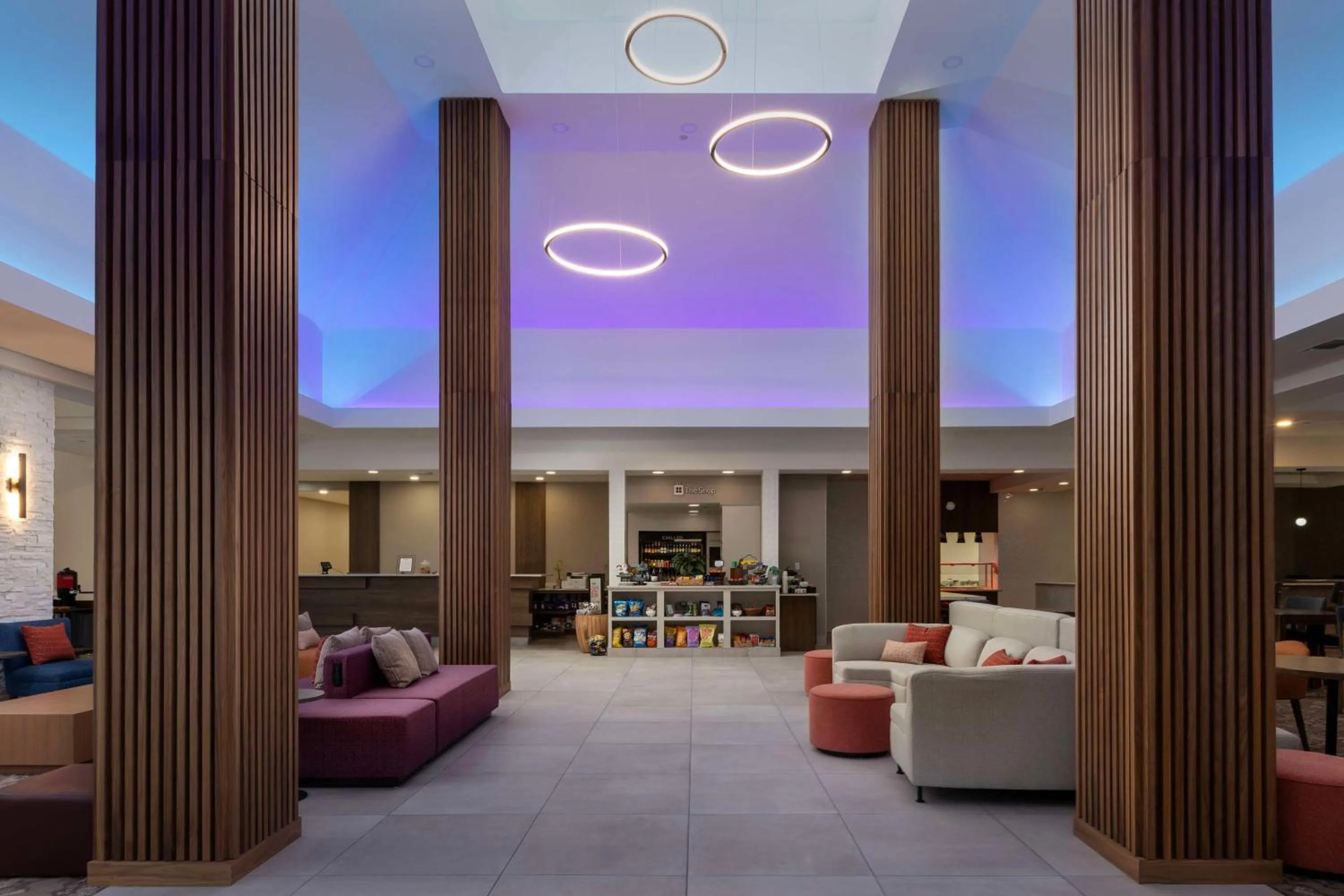 Lobby or reception in Hilton Garden Inn Abilene