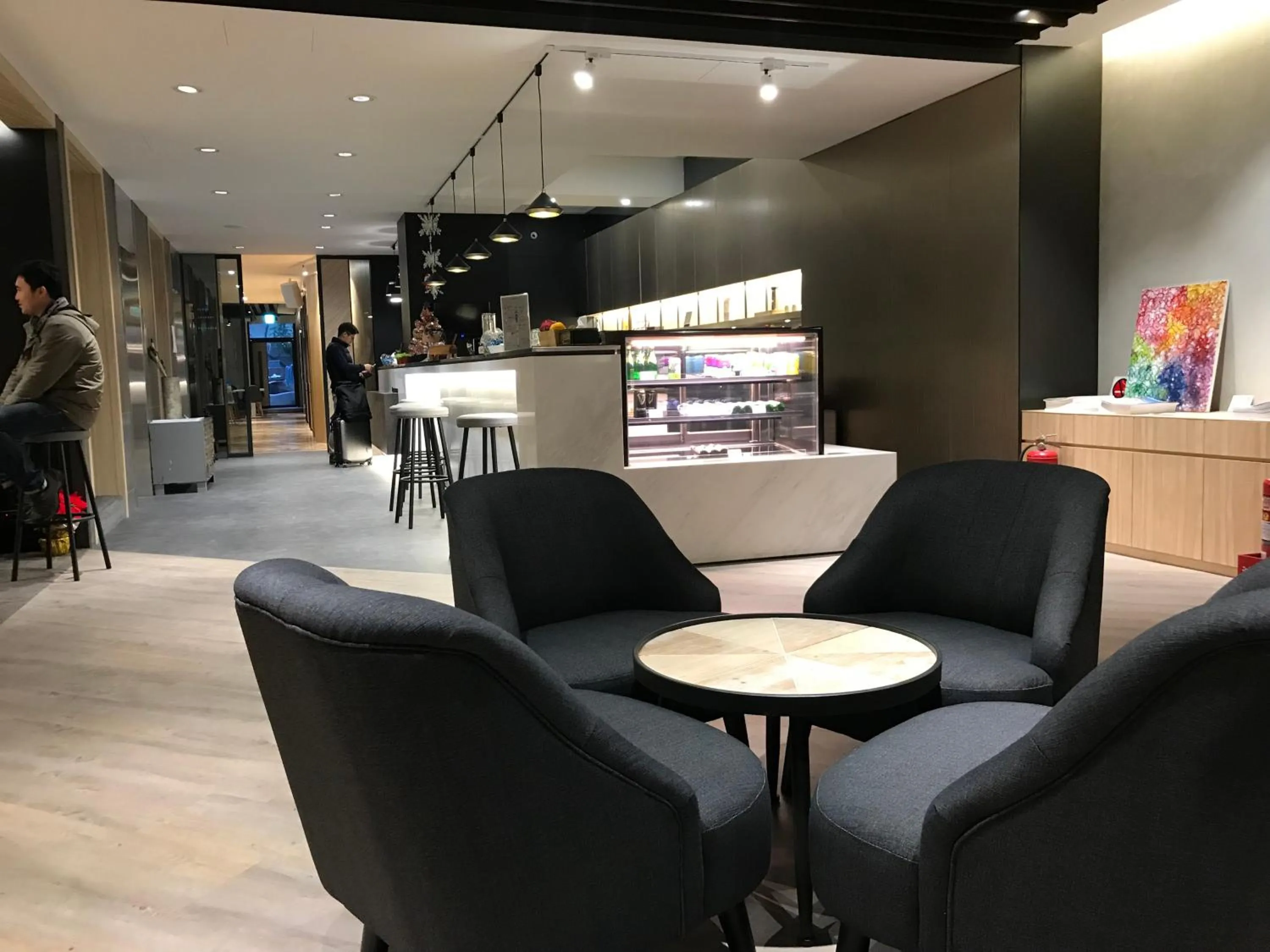 Lounge or bar in Hub Hotel Zhongli