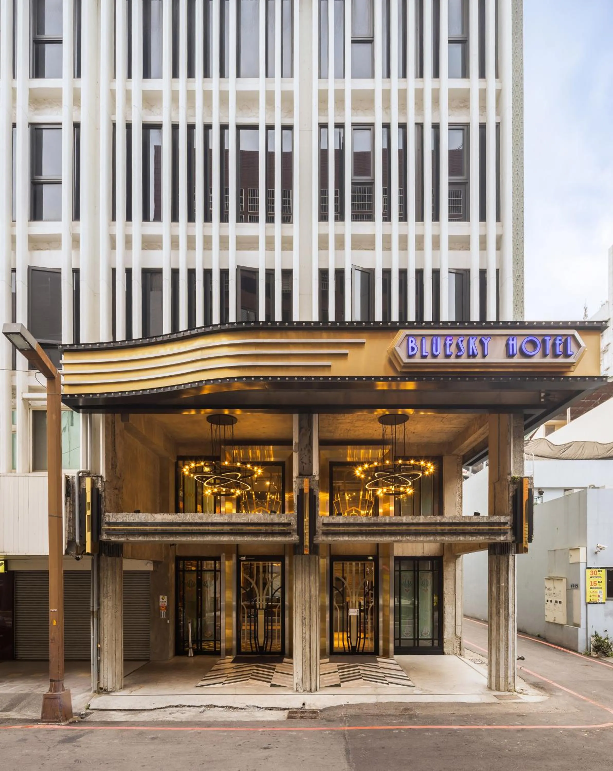 Property building in BlueSky Hotel