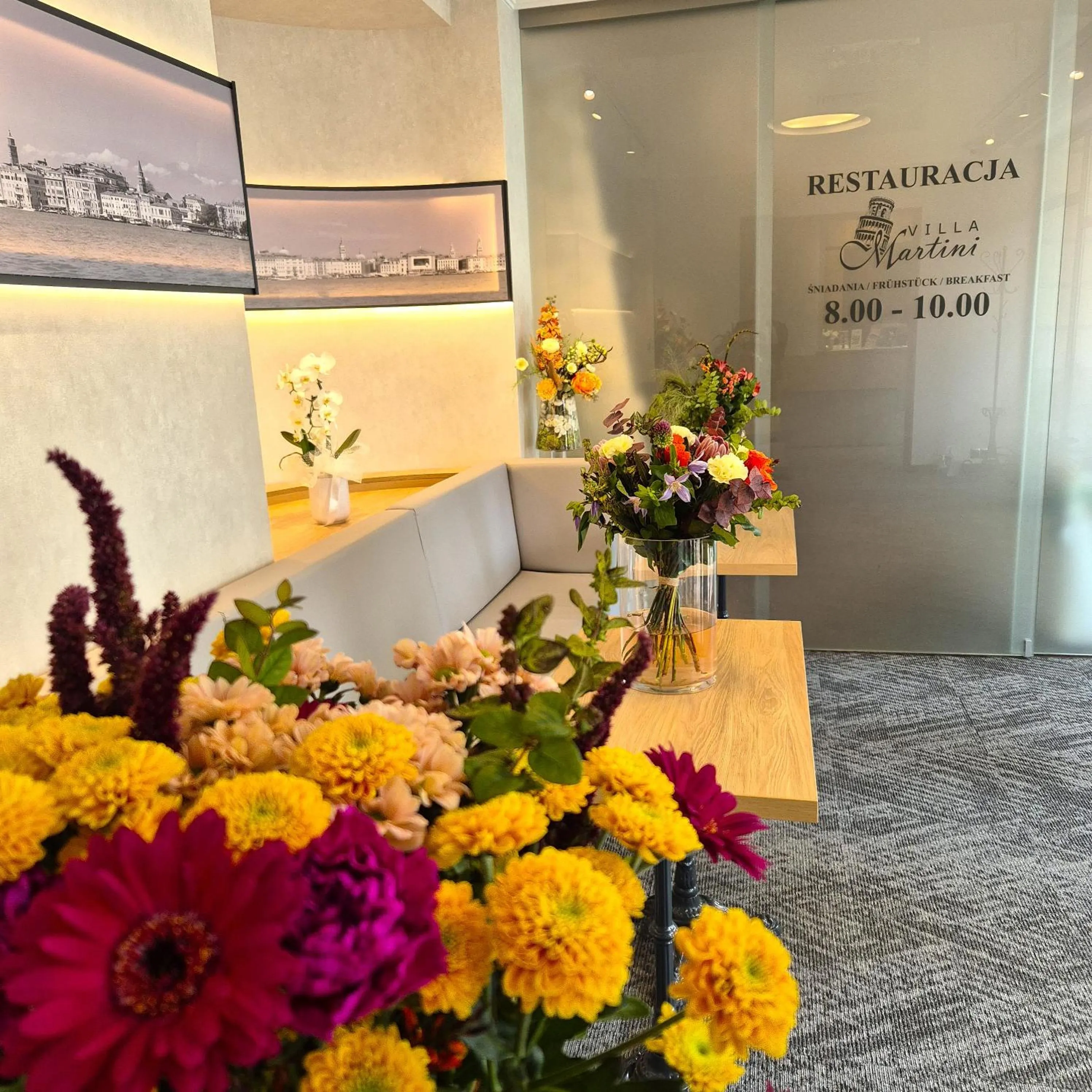 Lobby or reception in Villa Martini