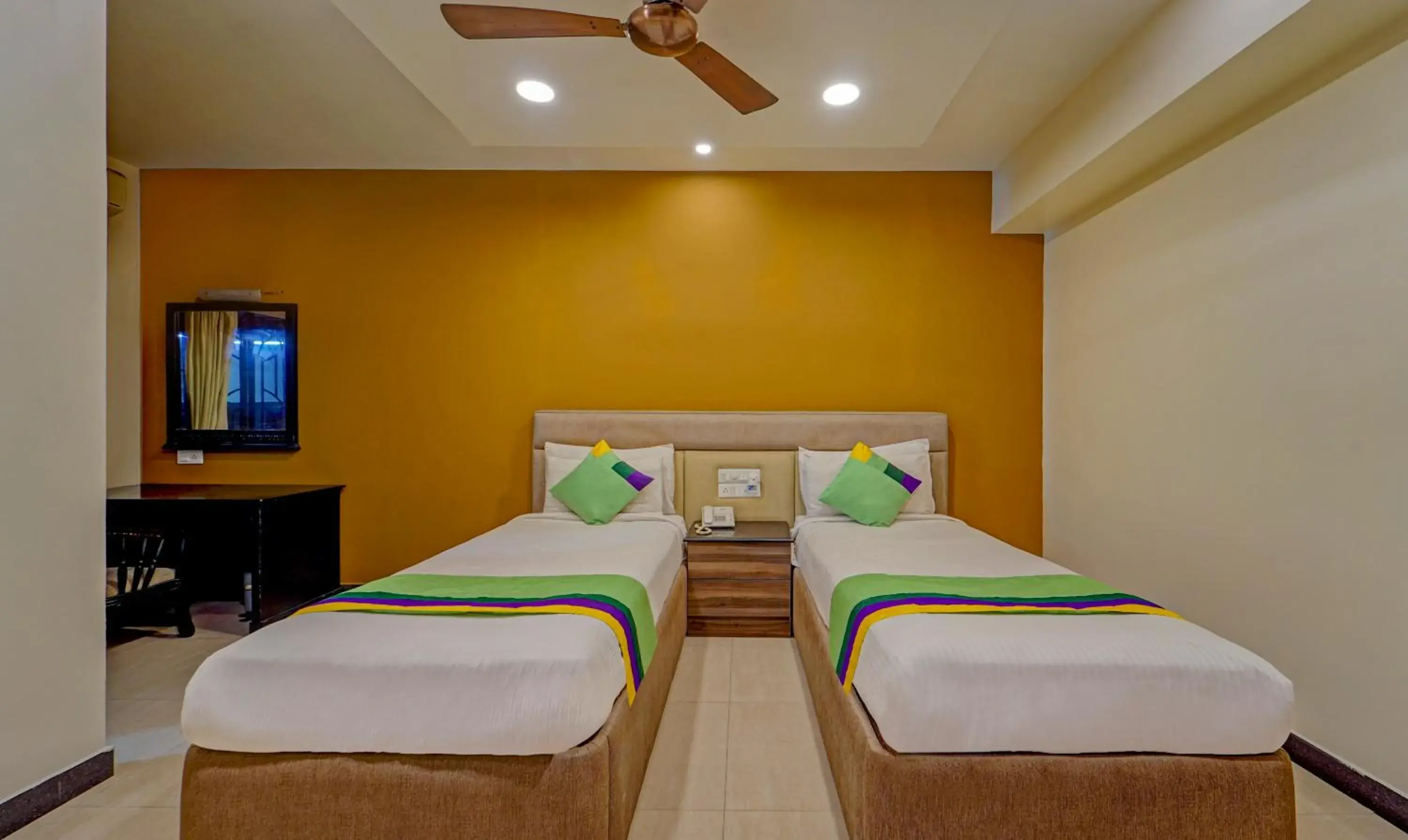 Economy Double Room - single occupancy in Treebo Elan Economy Double Room - single occupancy in Treebo Elan