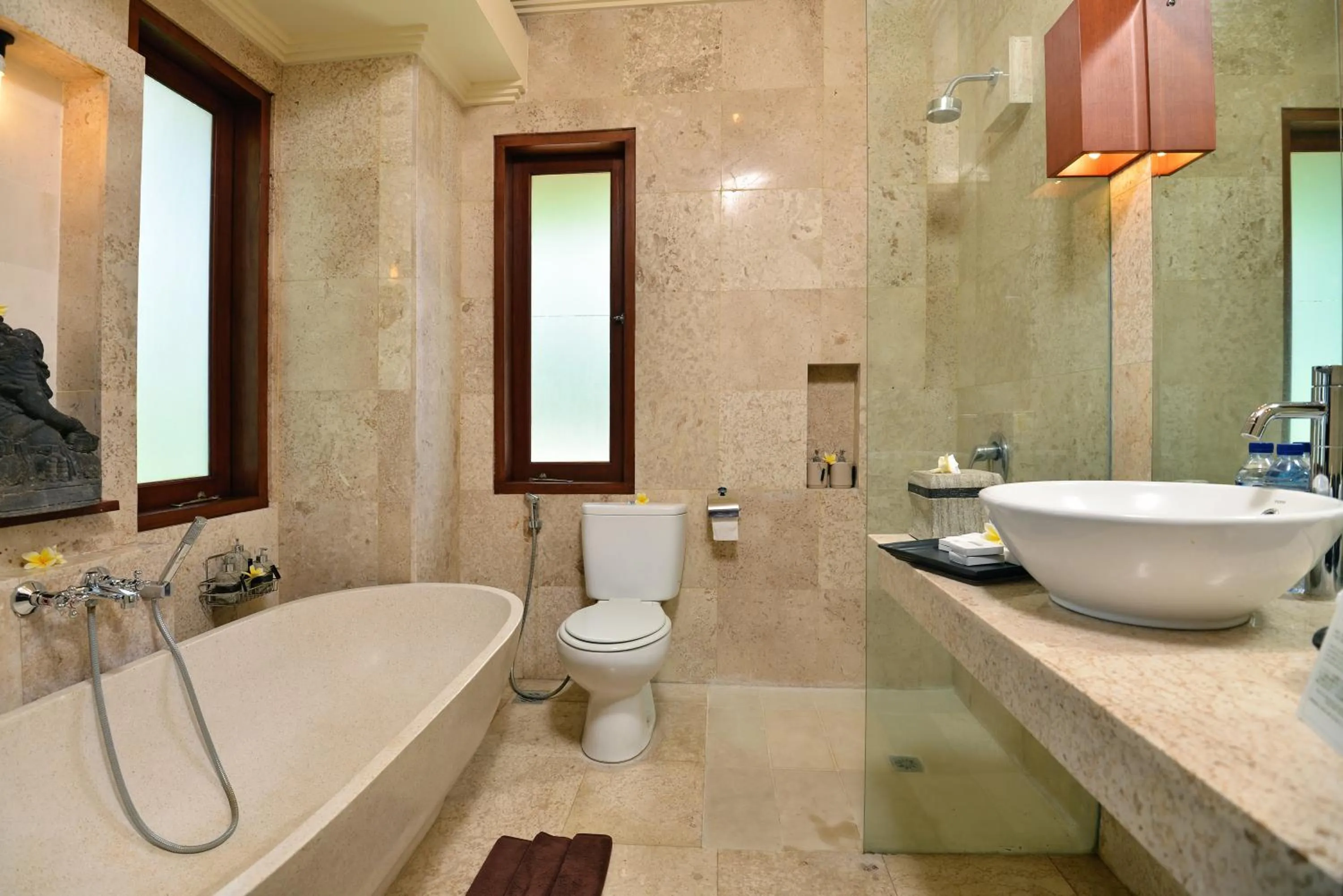 Bathroom in Villa Lidwina by Nagisa Bali