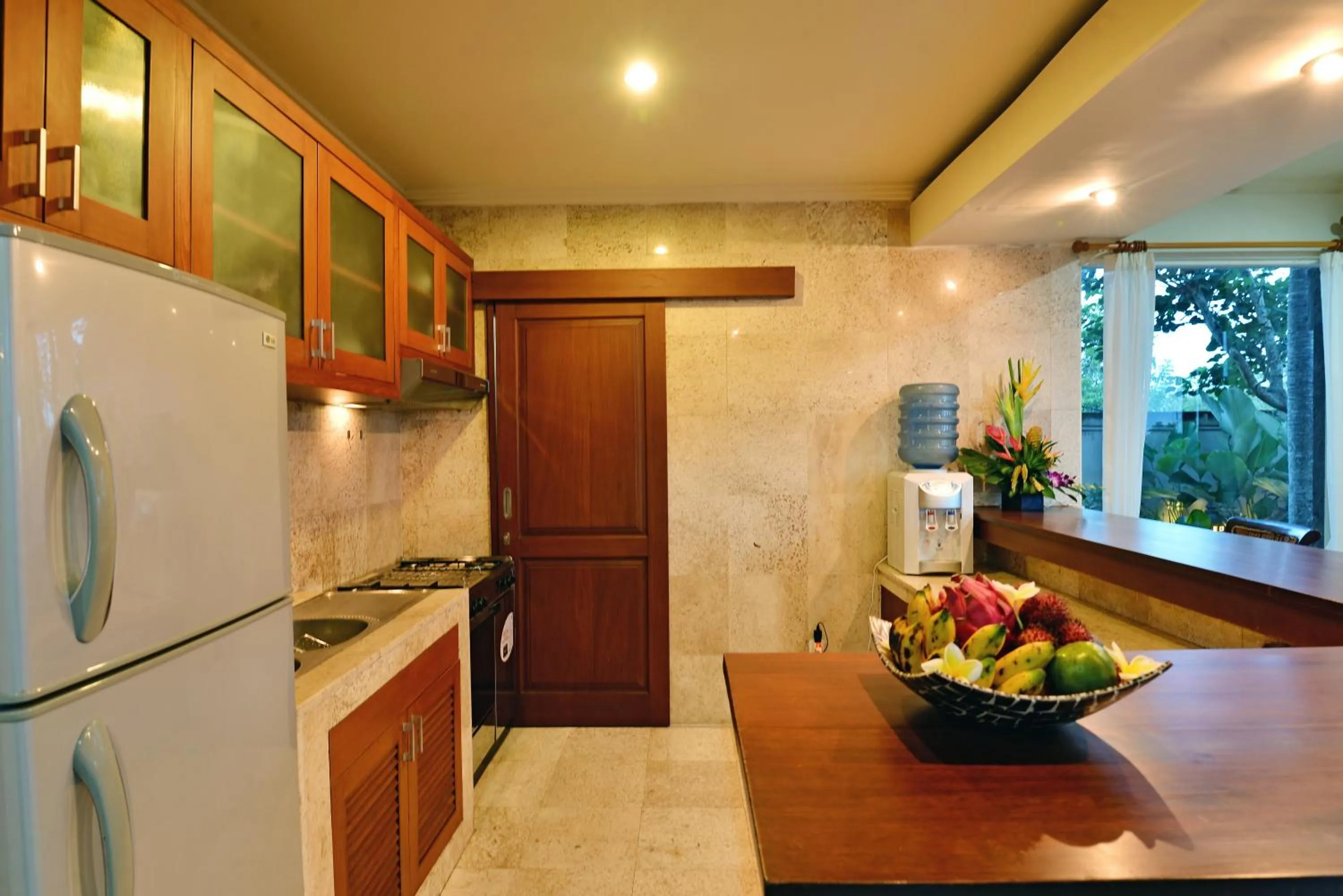 Kitchen or kitchenette in Villa Lidwina by Nagisa Bali