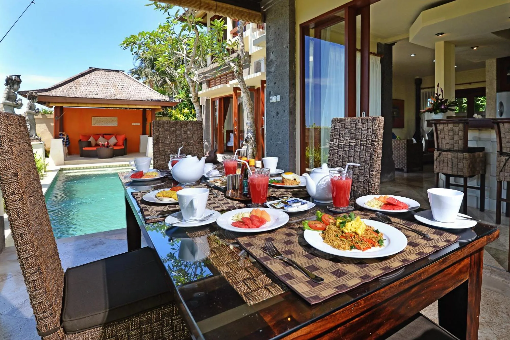 Continental breakfast in Villa Lidwina by Nagisa Bali