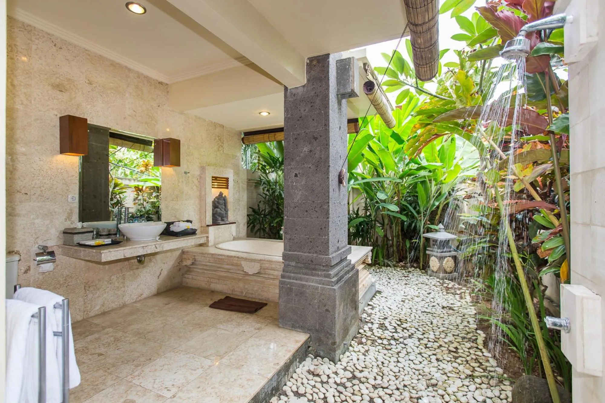 Bathroom in Villa Lidwina by Nagisa Bali