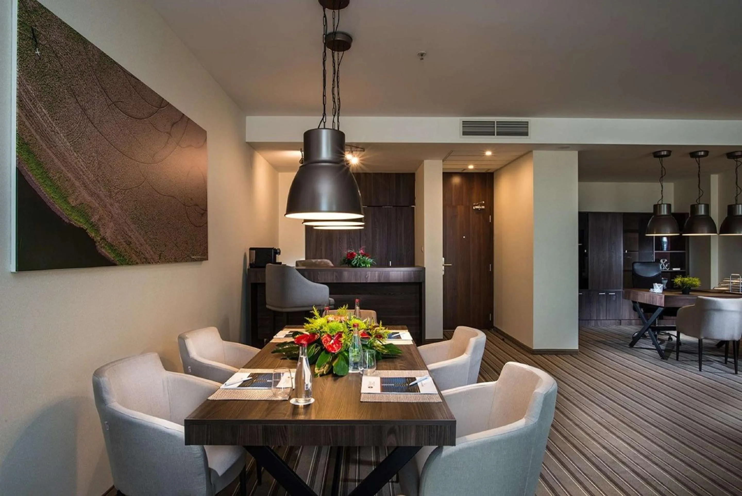 Seating area in Premier Sofia Airport Hotel