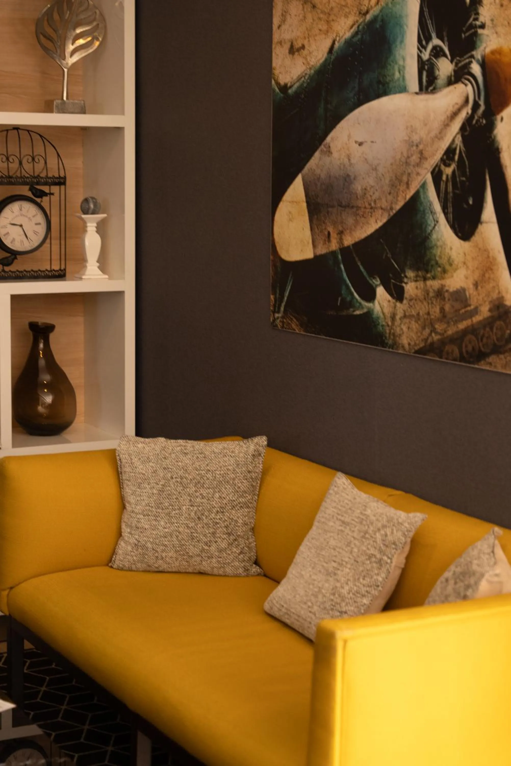 Living room in Premier Sofia Airport Hotel