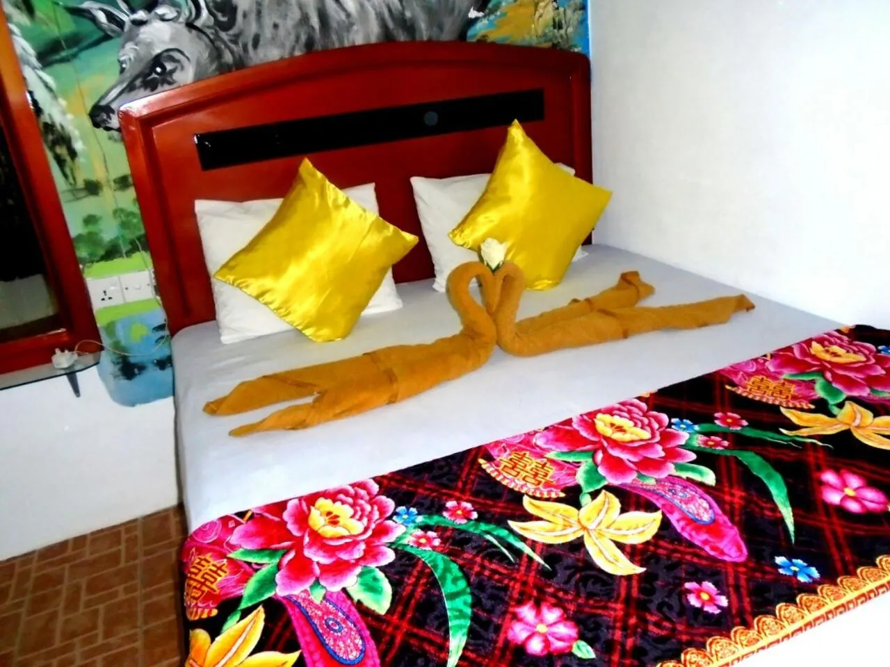 Bed in Siumi Rest