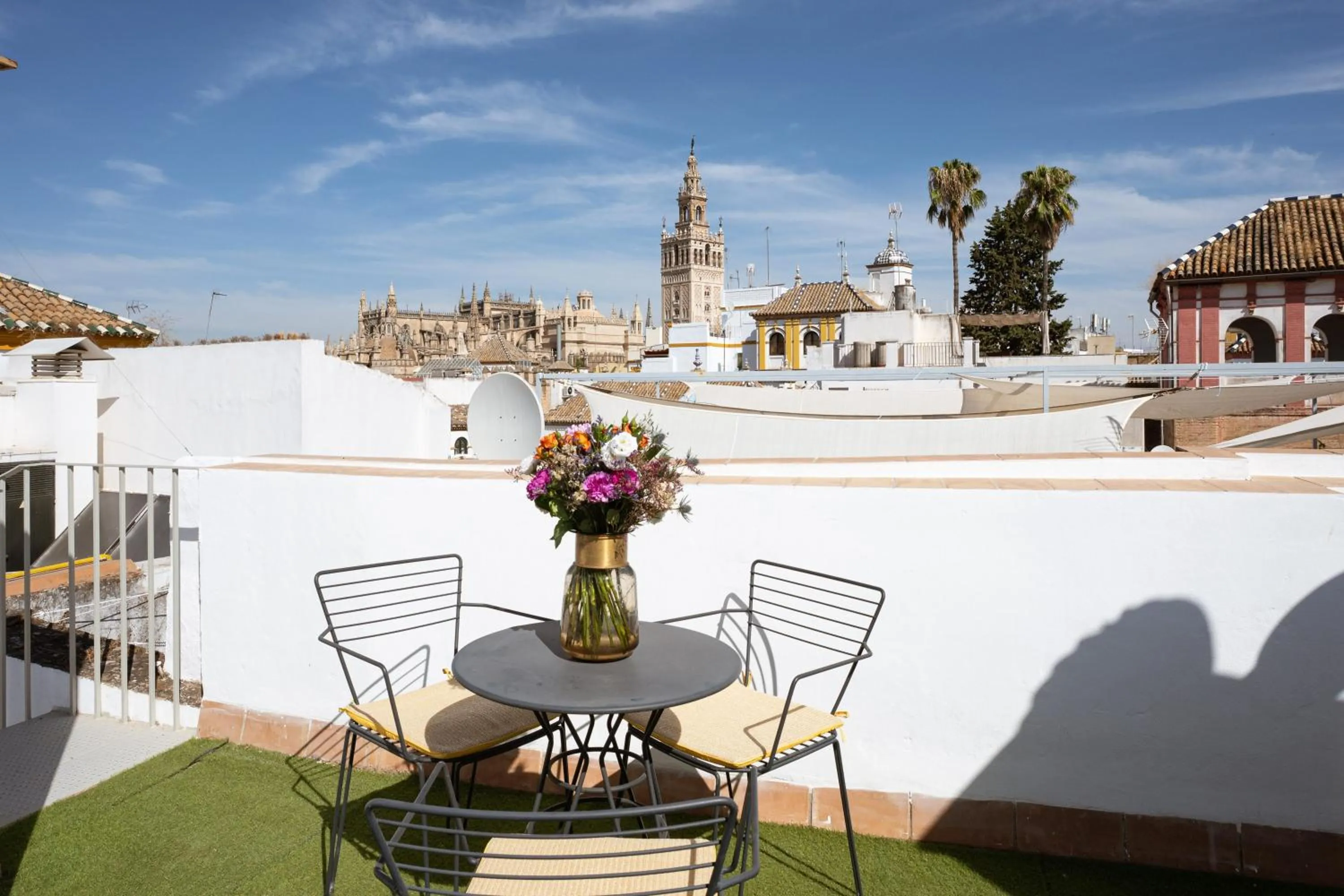 Balcony/Terrace in Hotel Boutique Casas de Santa Cruz