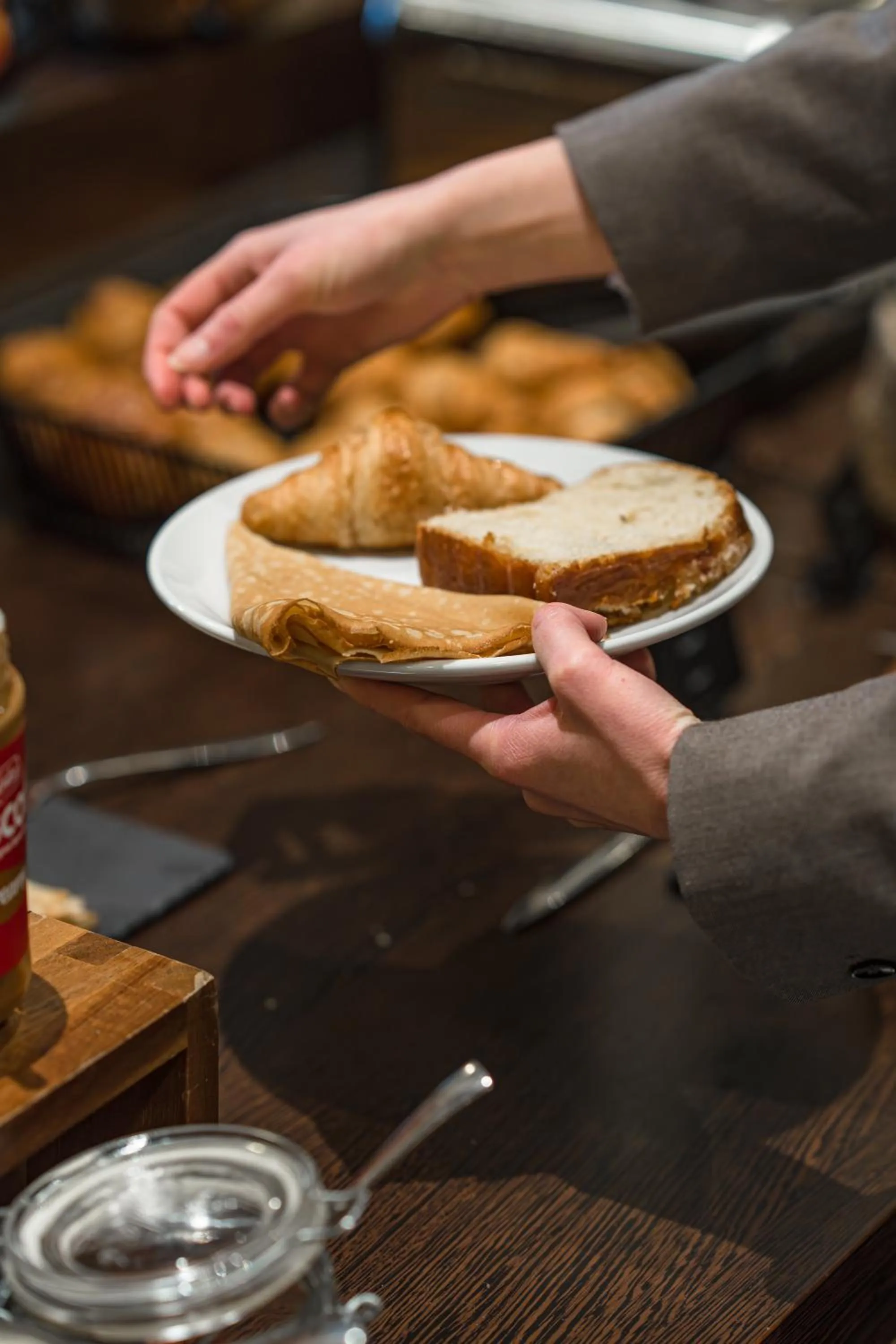 Breakfast in Kyriad Rennes Nord Hotel