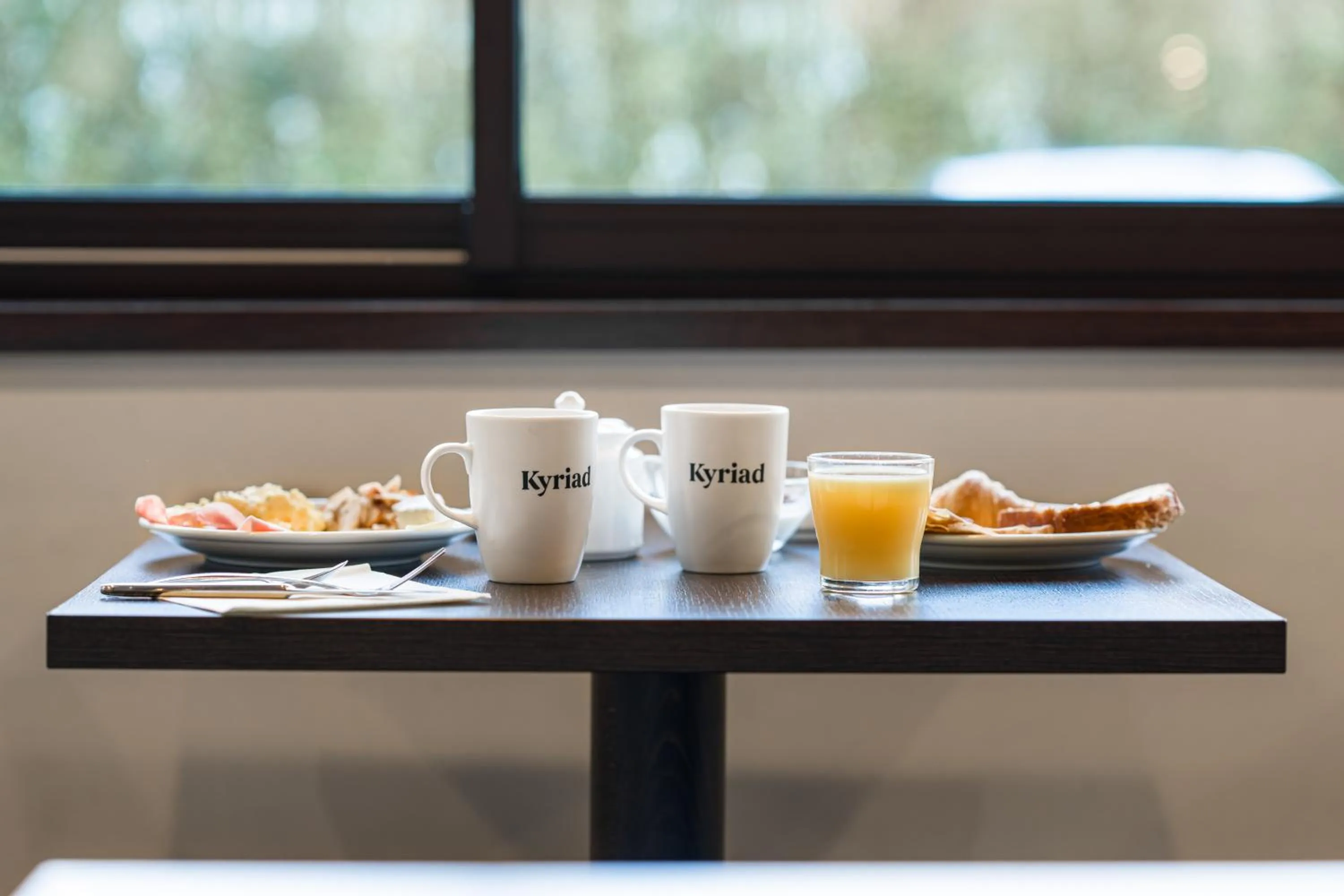 Breakfast in Kyriad Rennes Nord Hotel