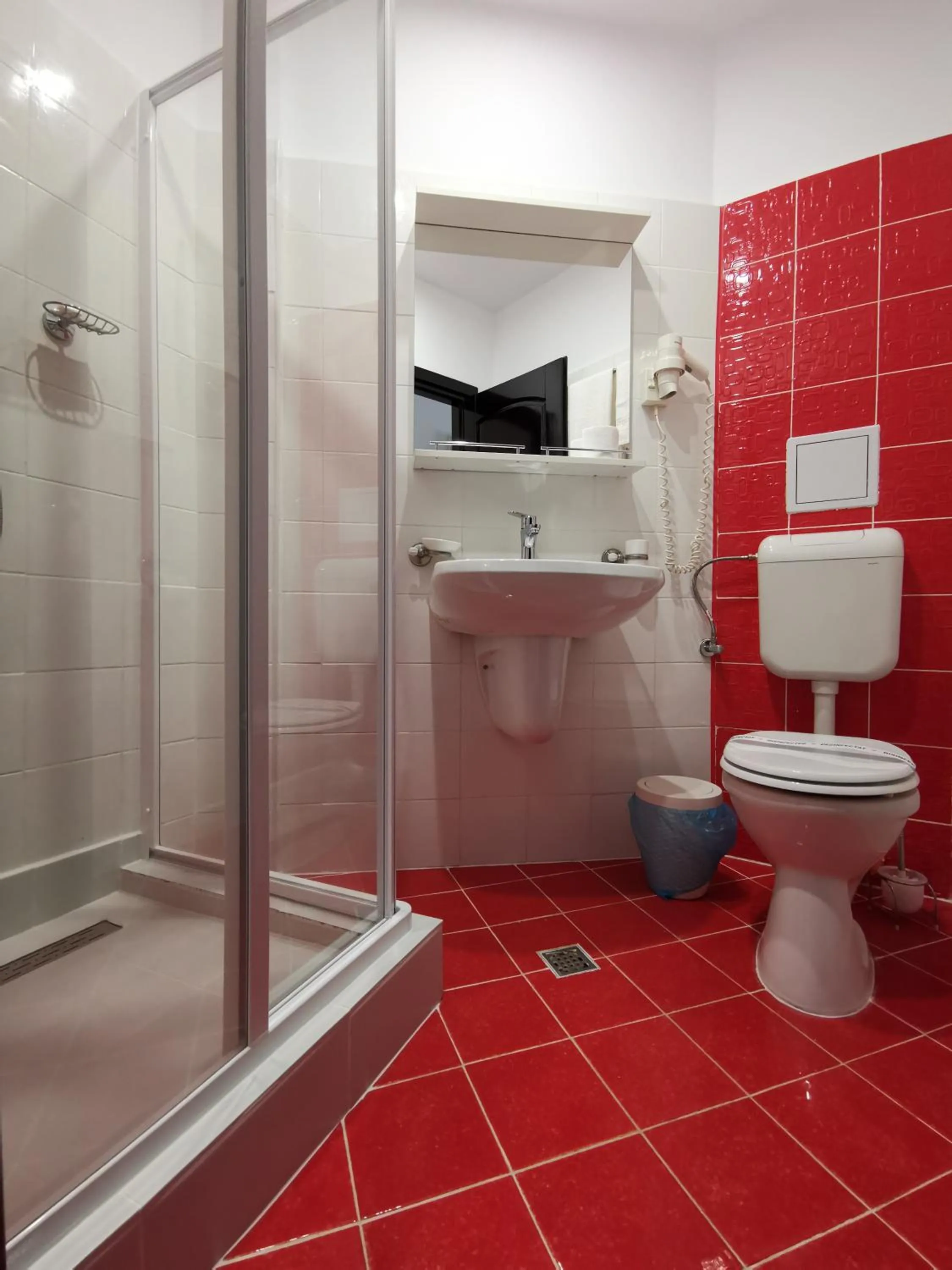 Bathroom in Hotel New Derby