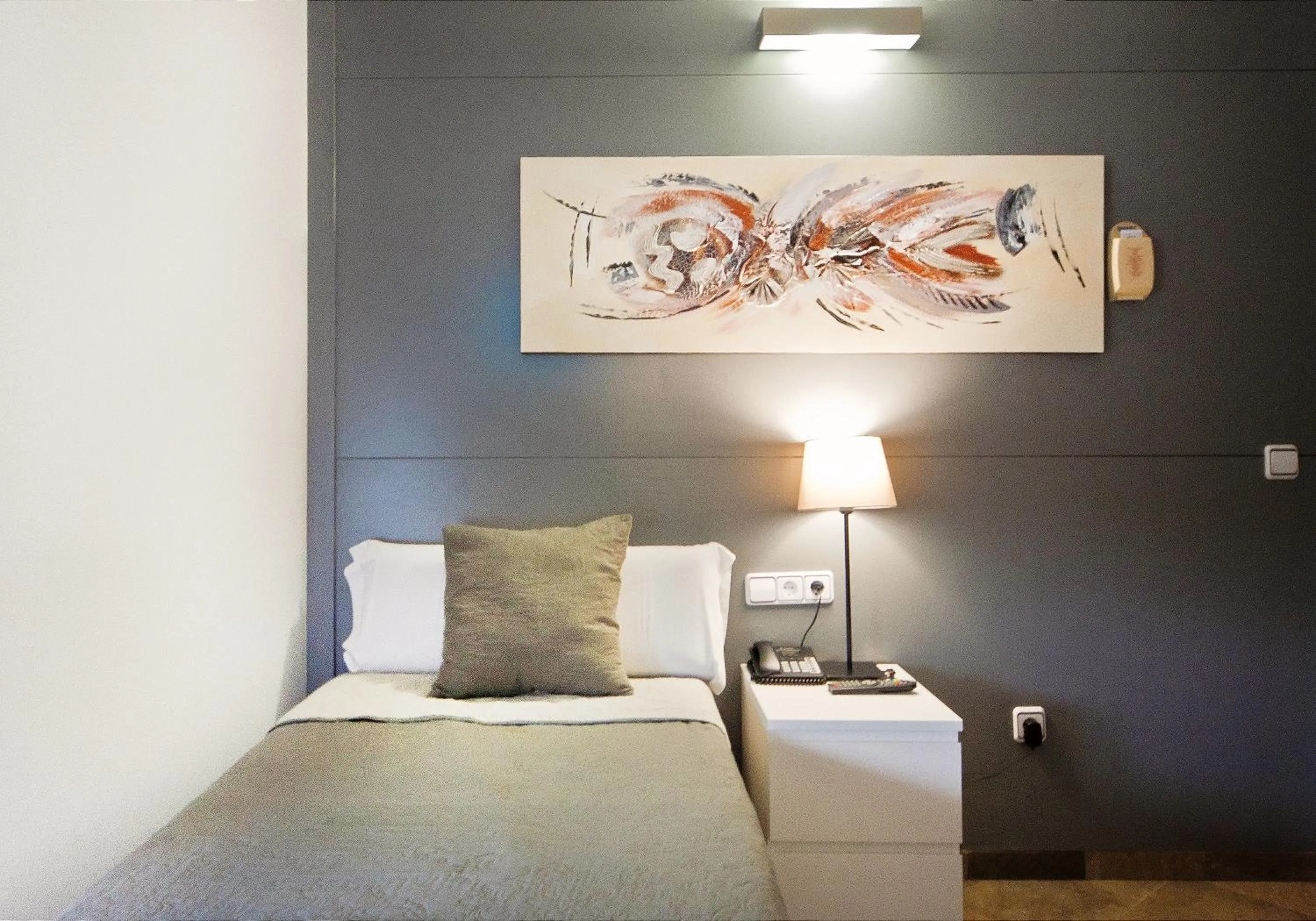 Bedroom, Bed in HOTEL SANT PERE ll HSPII