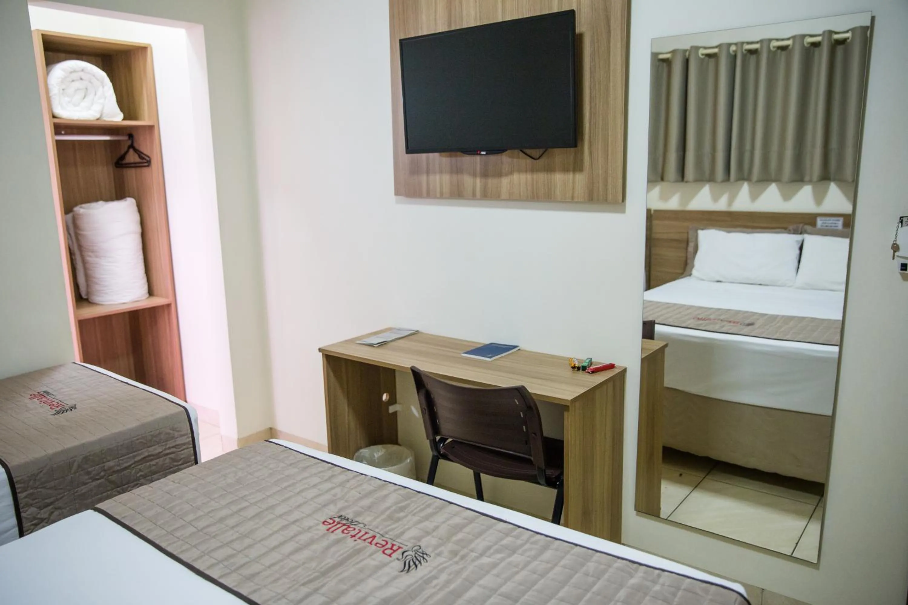 Bed in Revitalle Hotel