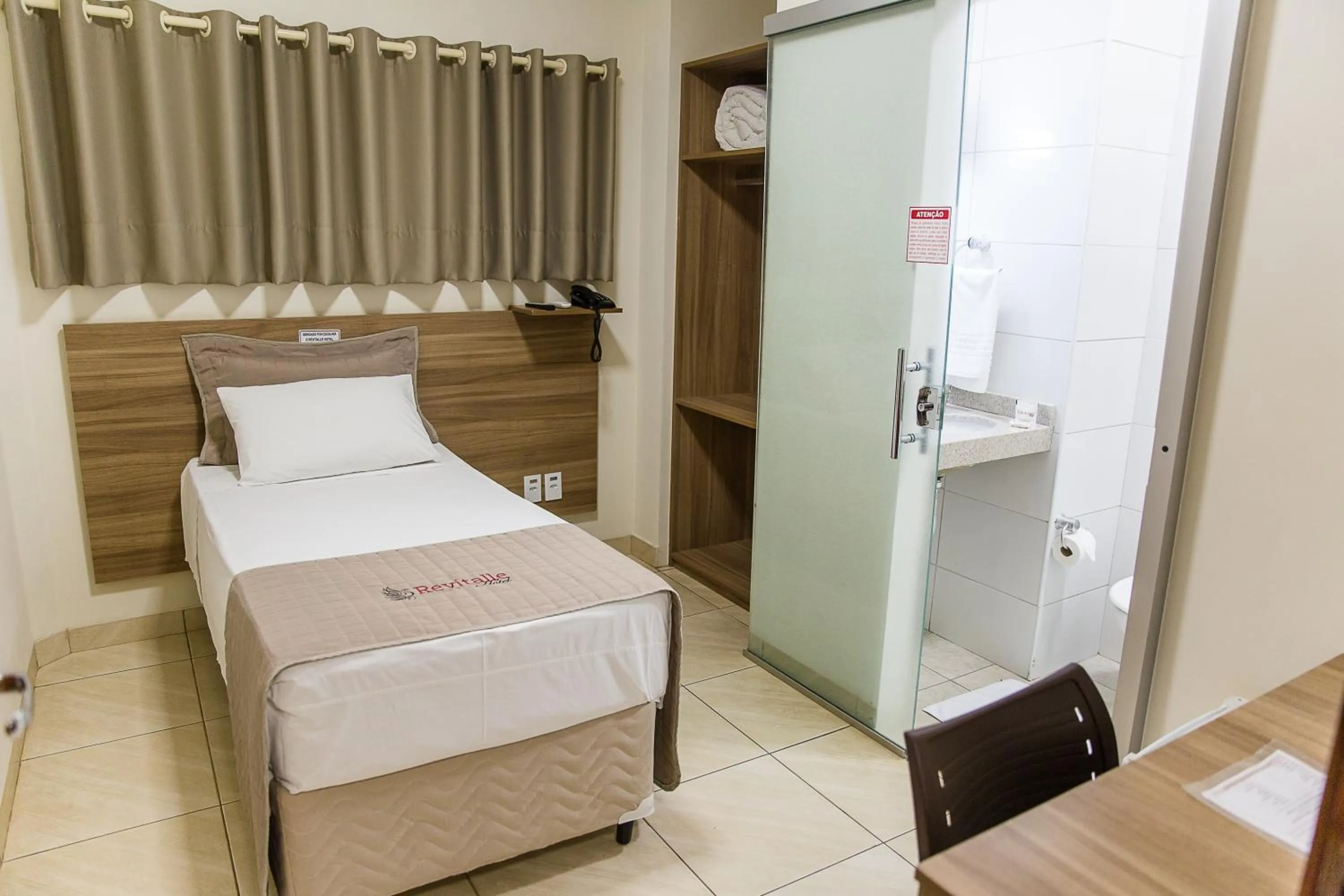 Bed in Revitalle Hotel