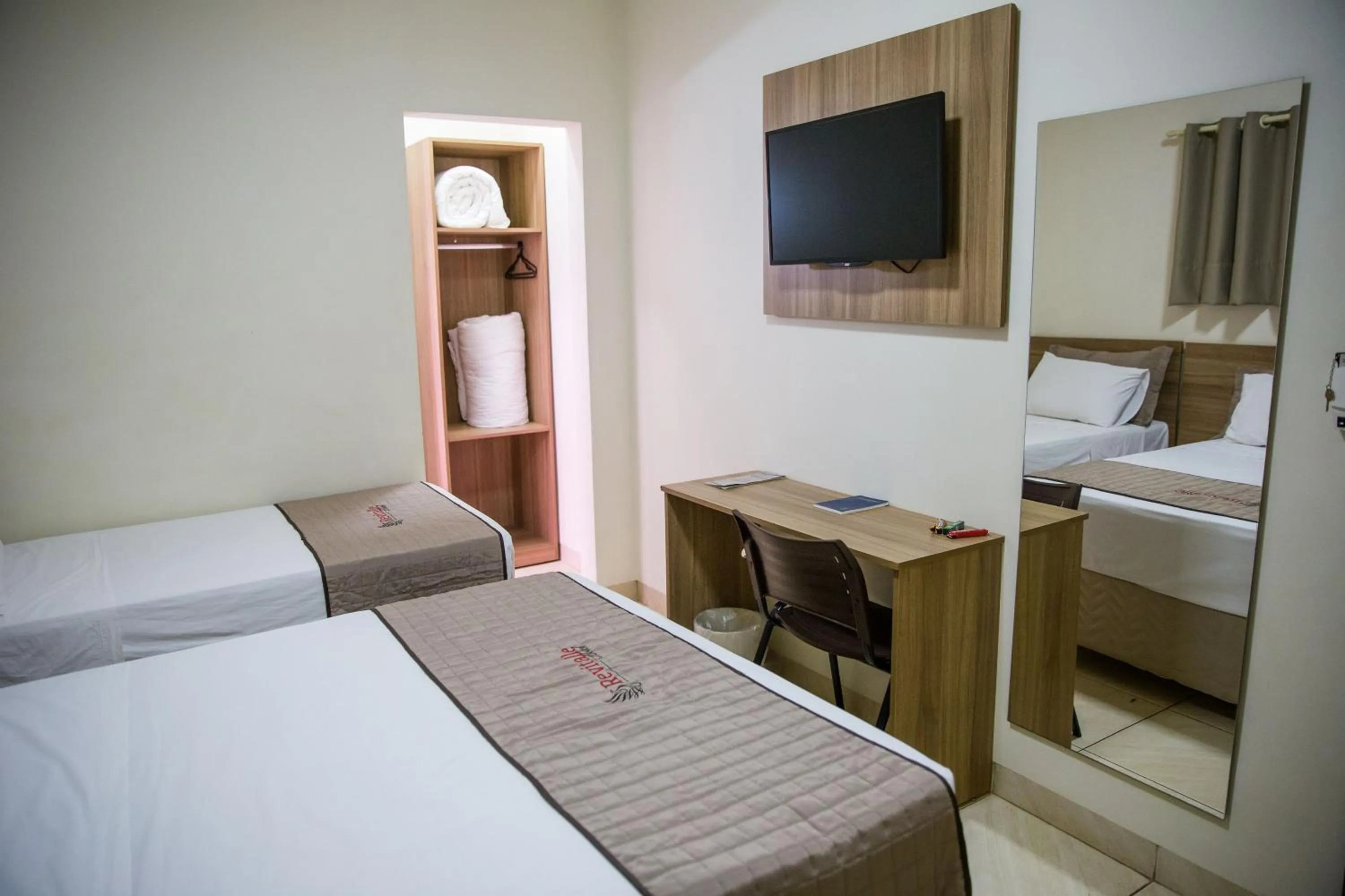 Bed in Revitalle Hotel