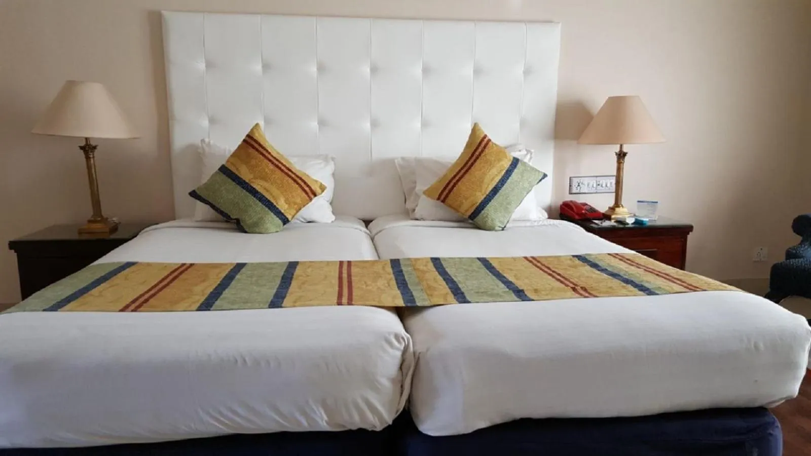 Bed in Beach Luxury Hotel