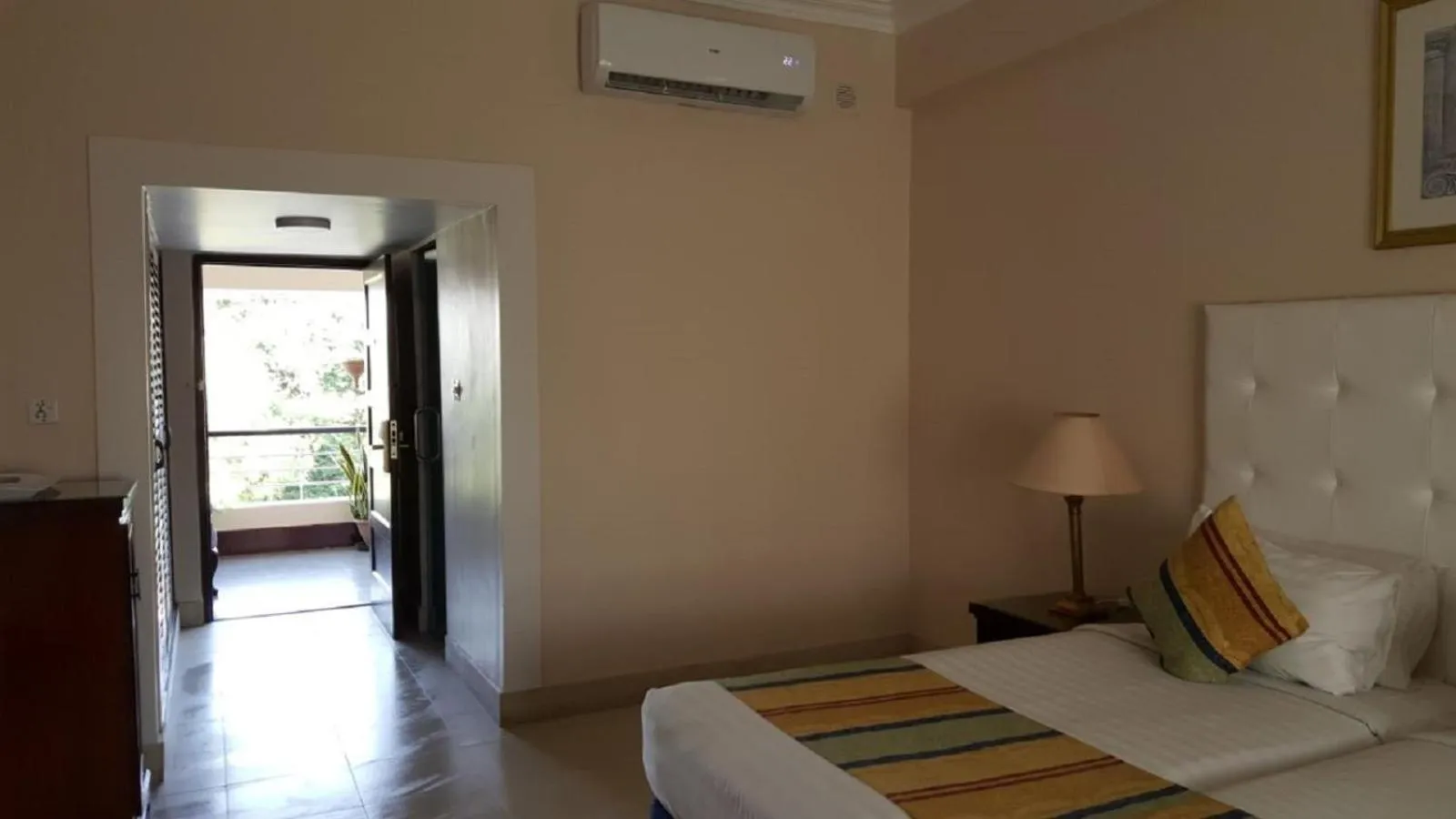 Bed in Beach Luxury Hotel