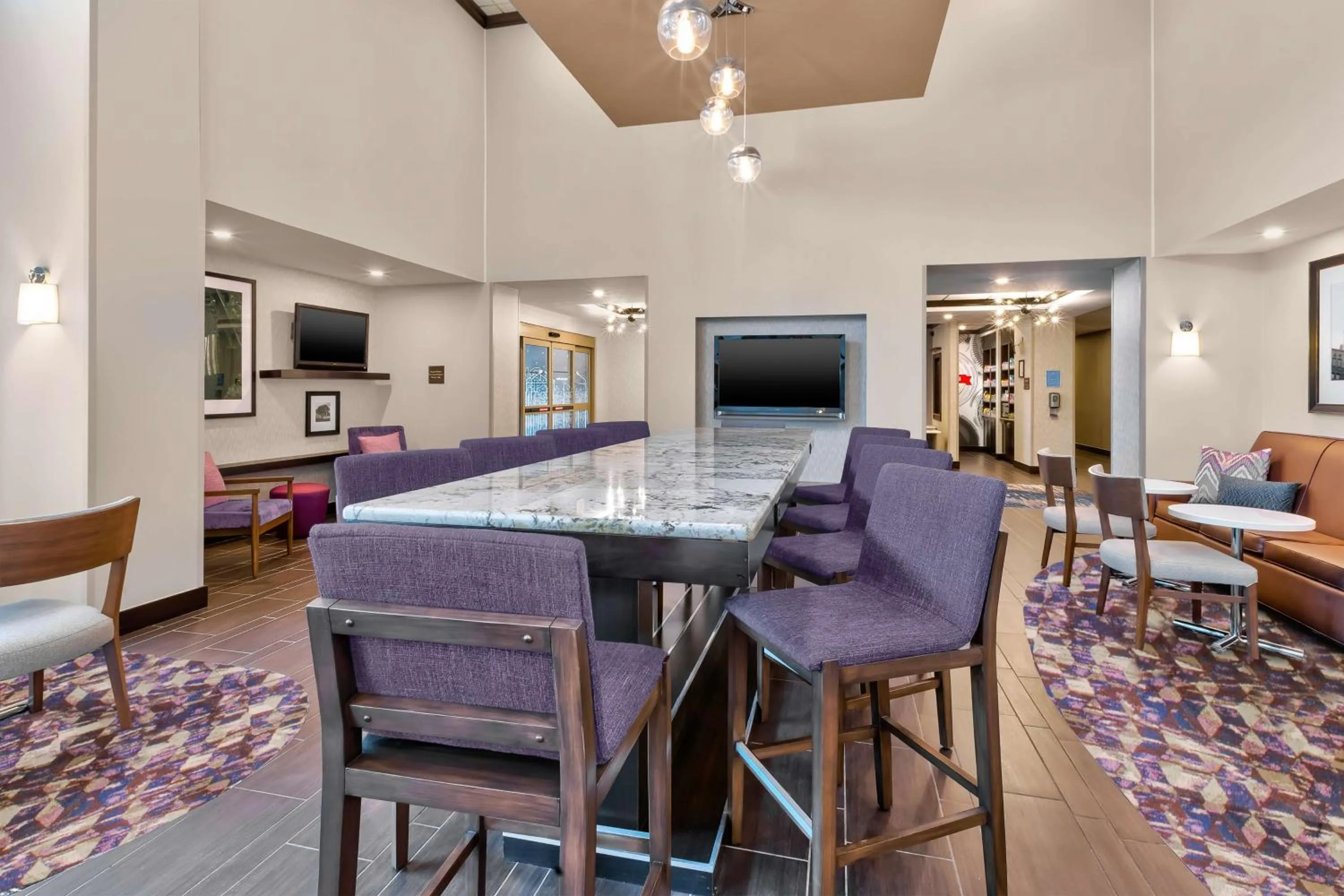 Lobby or reception in Hampton Inn and Suites Flint/Grand Blanc