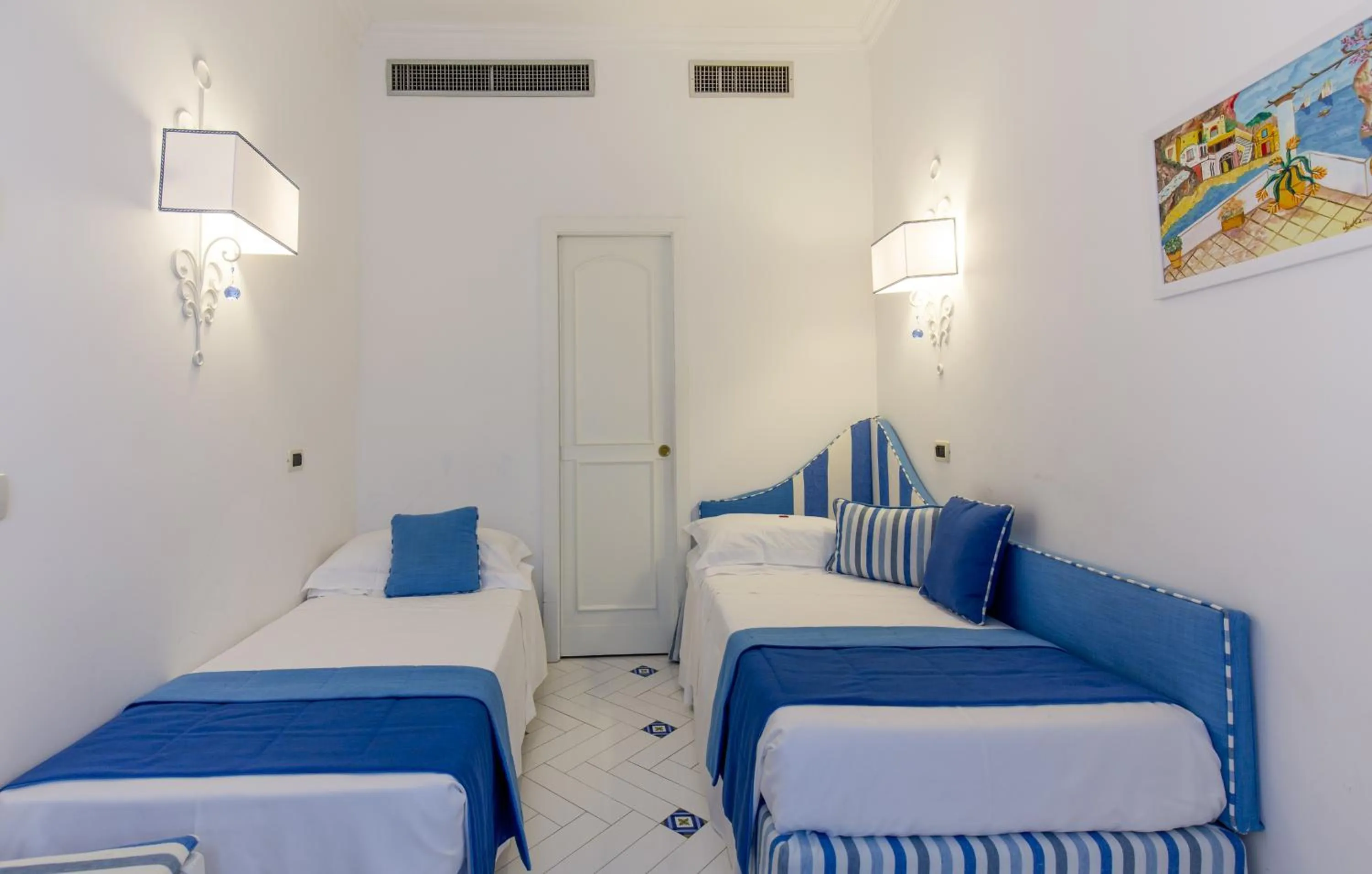 Bed in Hotel Villa Di Sorrento