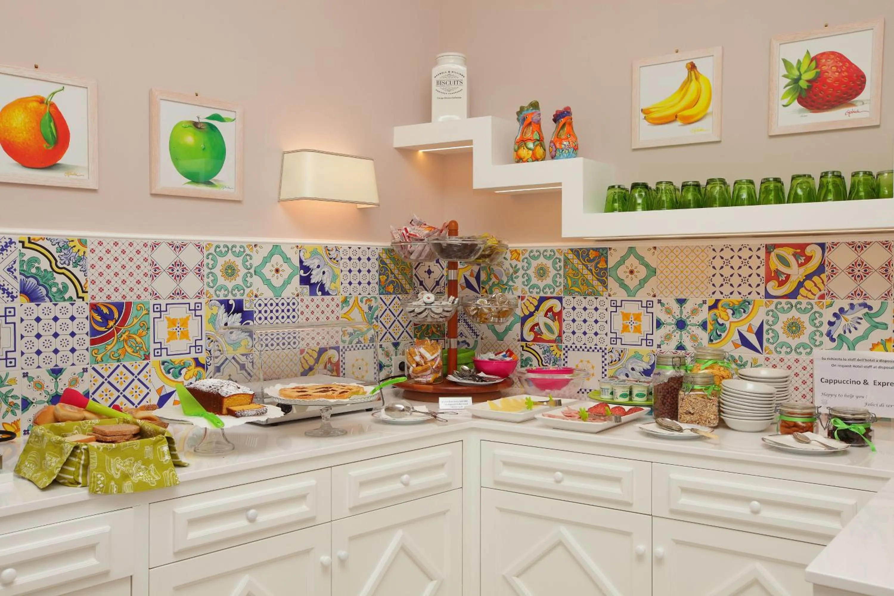 Decorative detail in Hotel Villa Di Sorrento