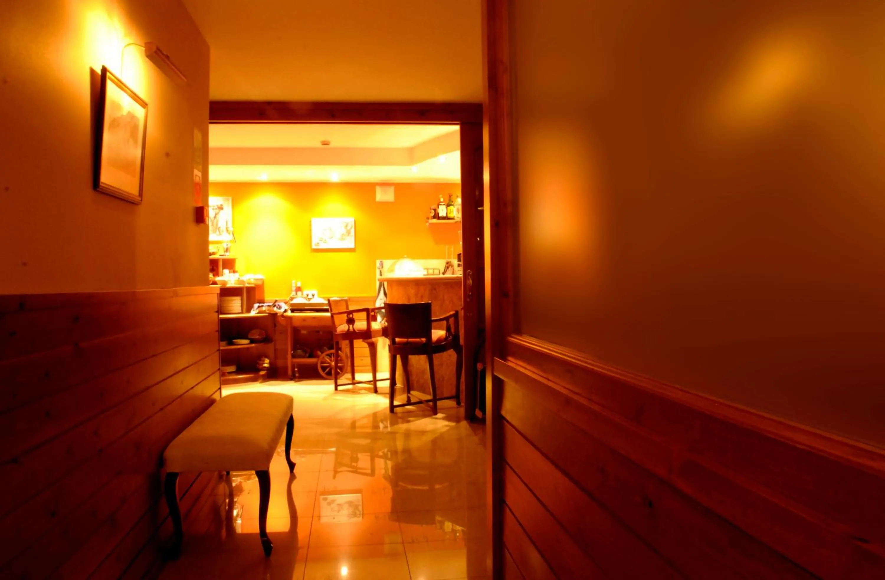 Living room in Petit Hotel