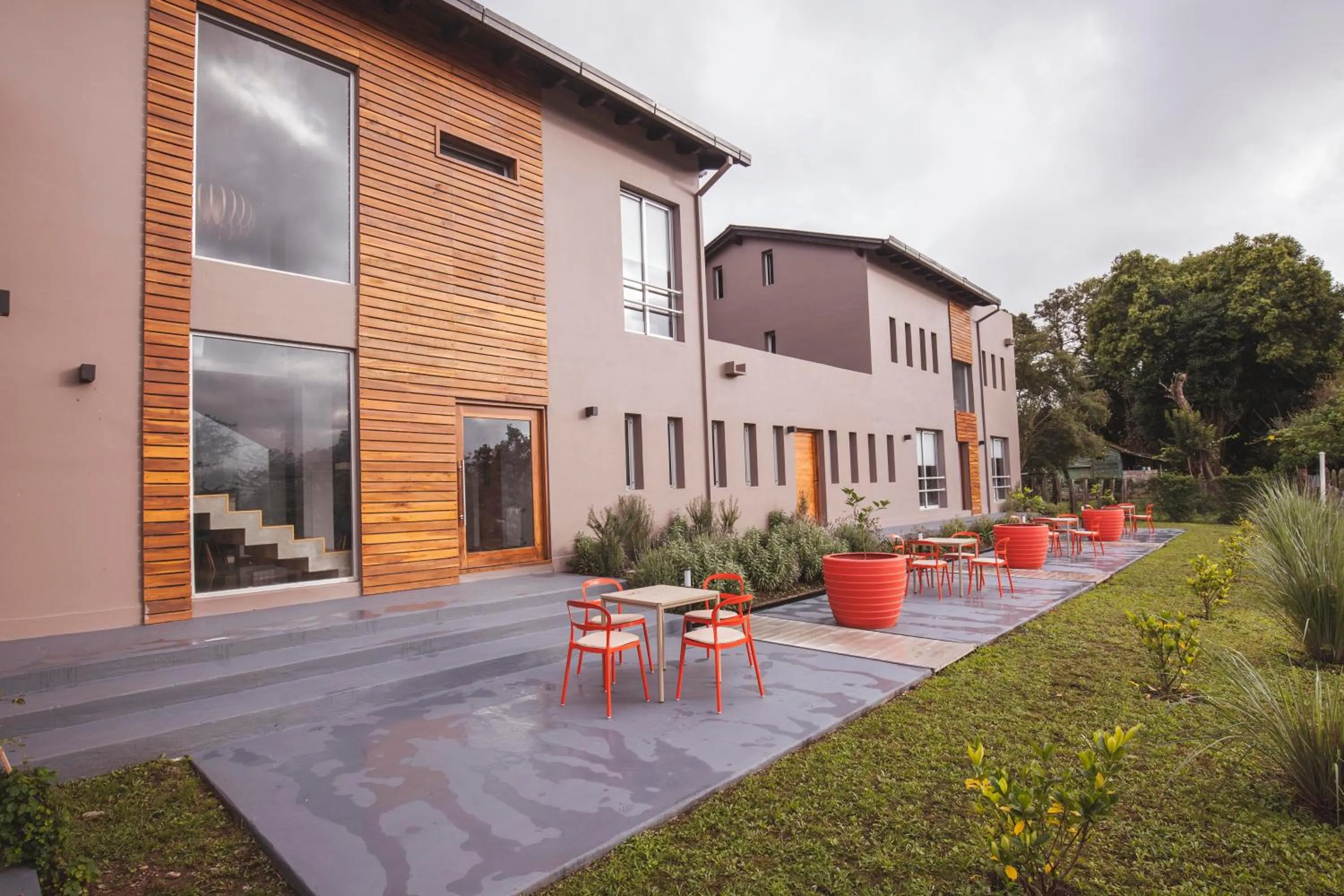 Patio in Amalinas Hotel