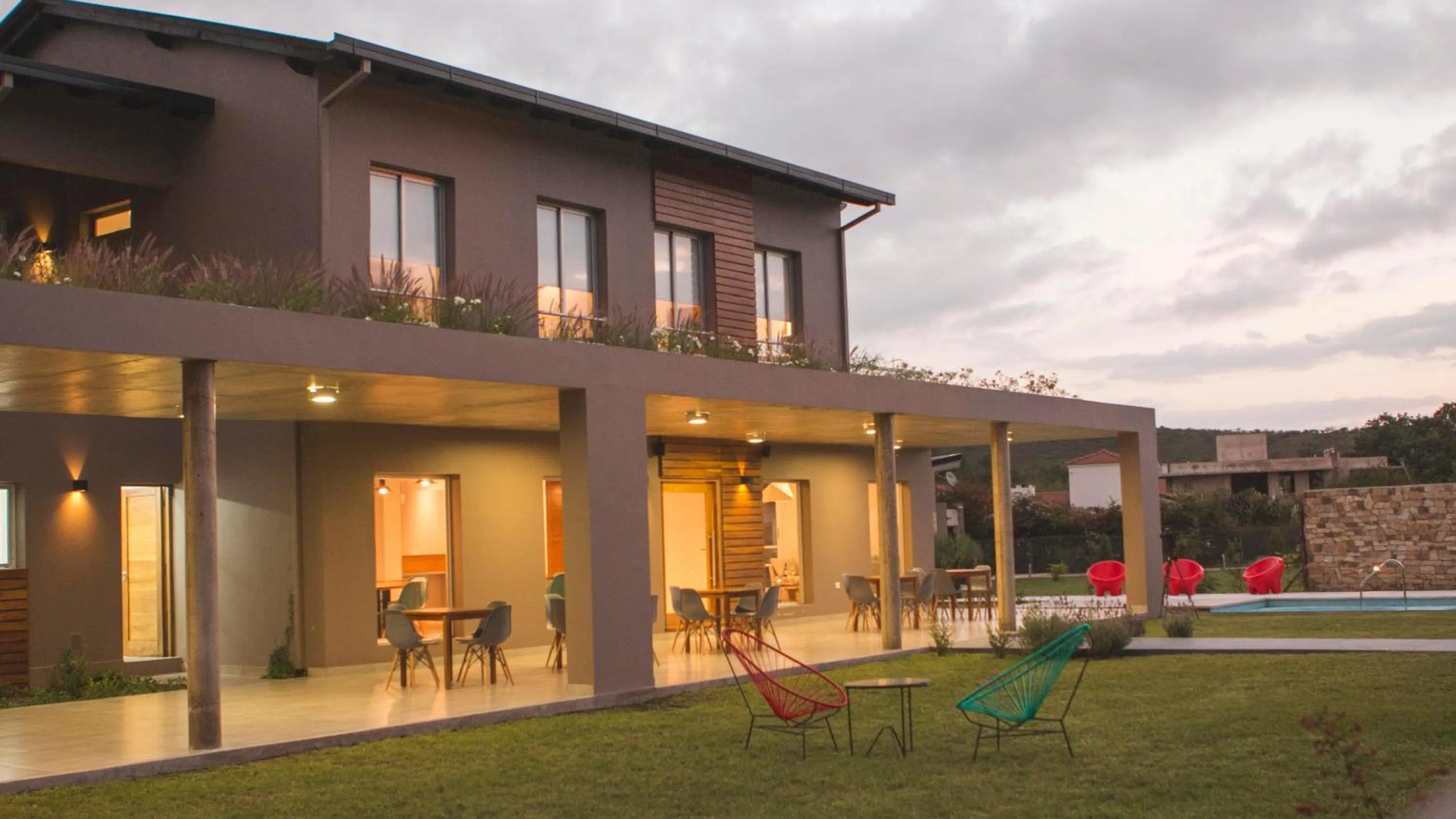 Patio in Amalinas Hotel