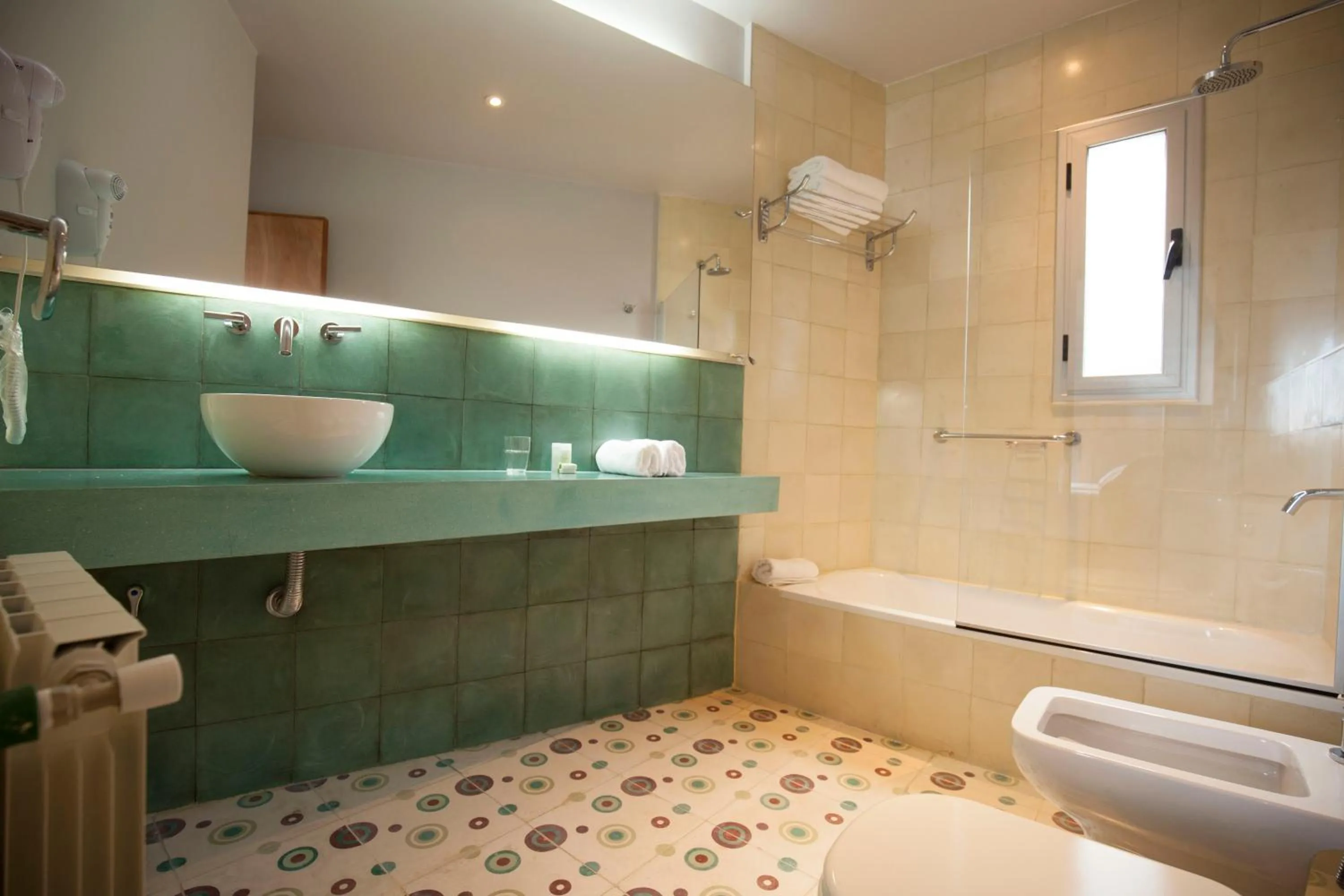 Bathroom in Amalinas Hotel